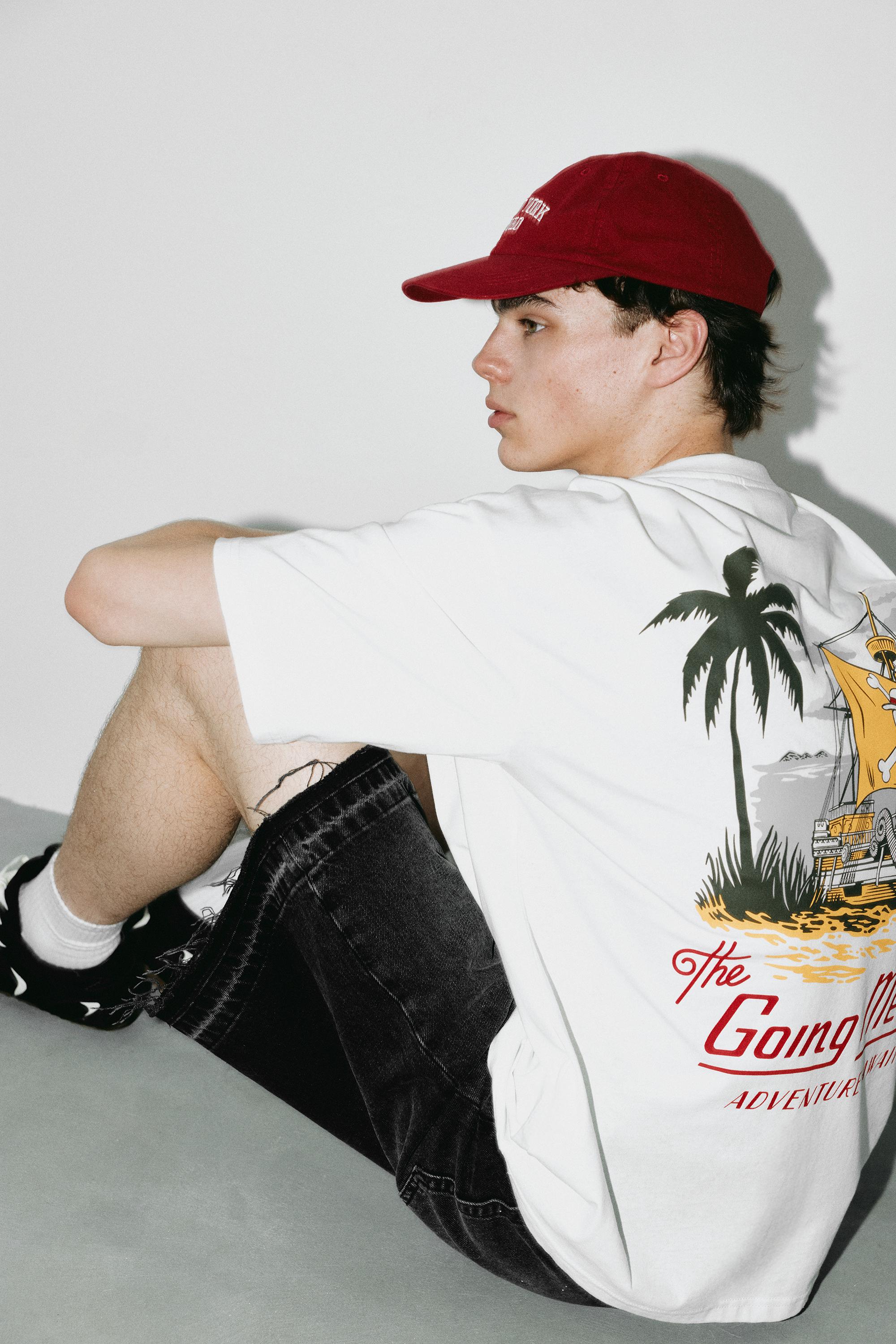One Piece relaxed fit T-shirt — Off white