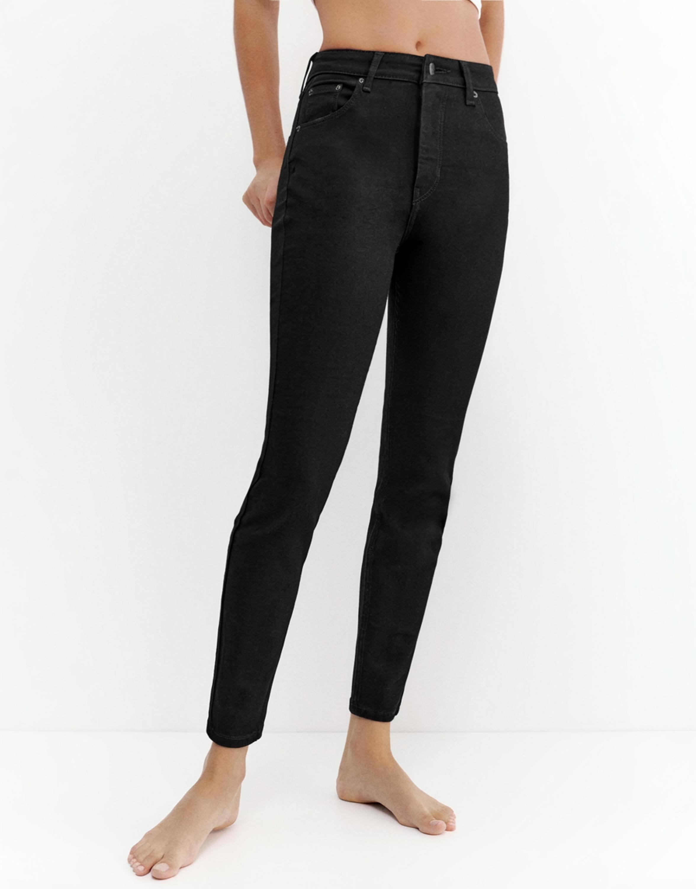 Skinny yüksek bel jean - Görsel 15