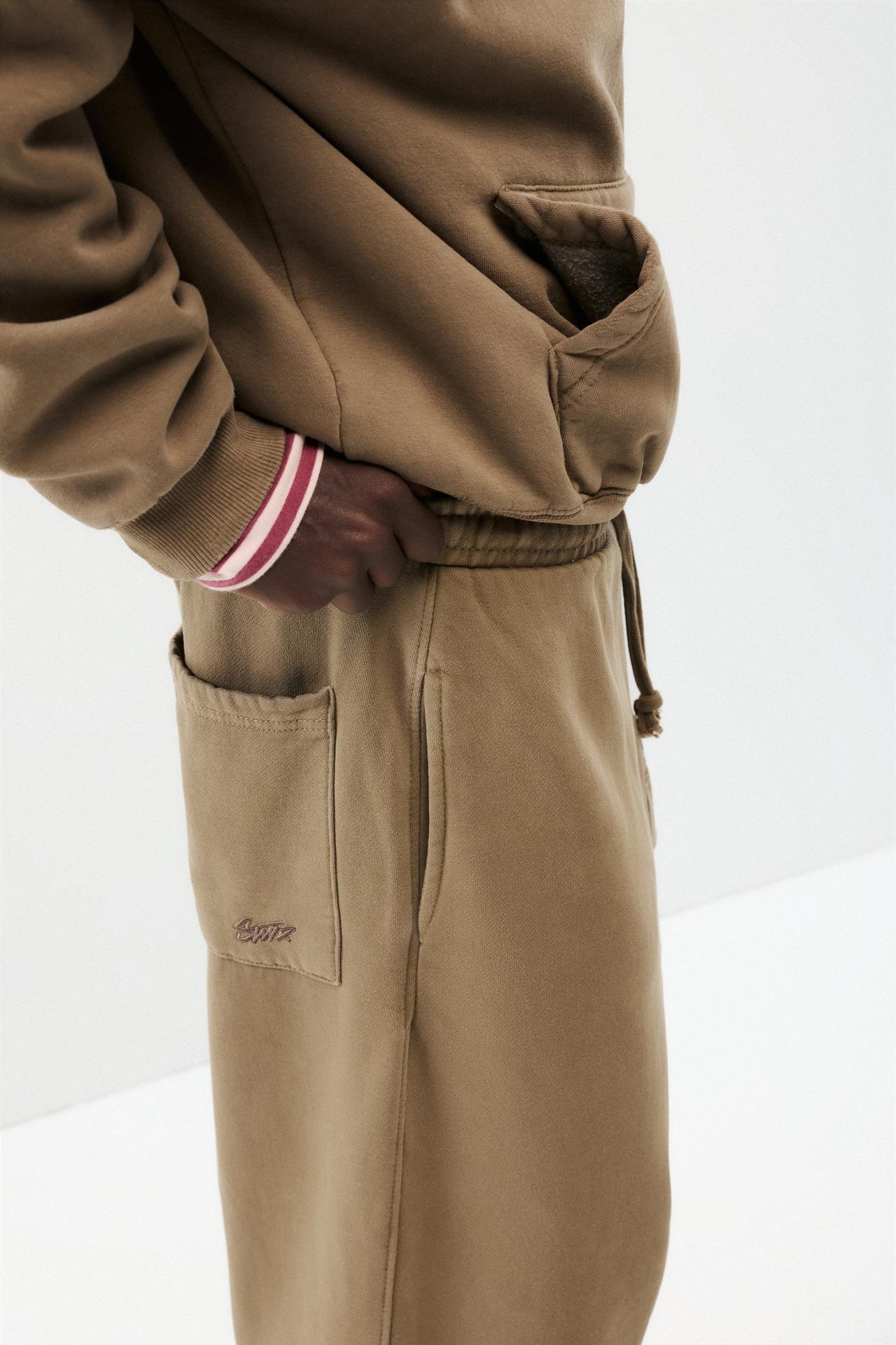 STWD skater tracksuit trousers — Brown