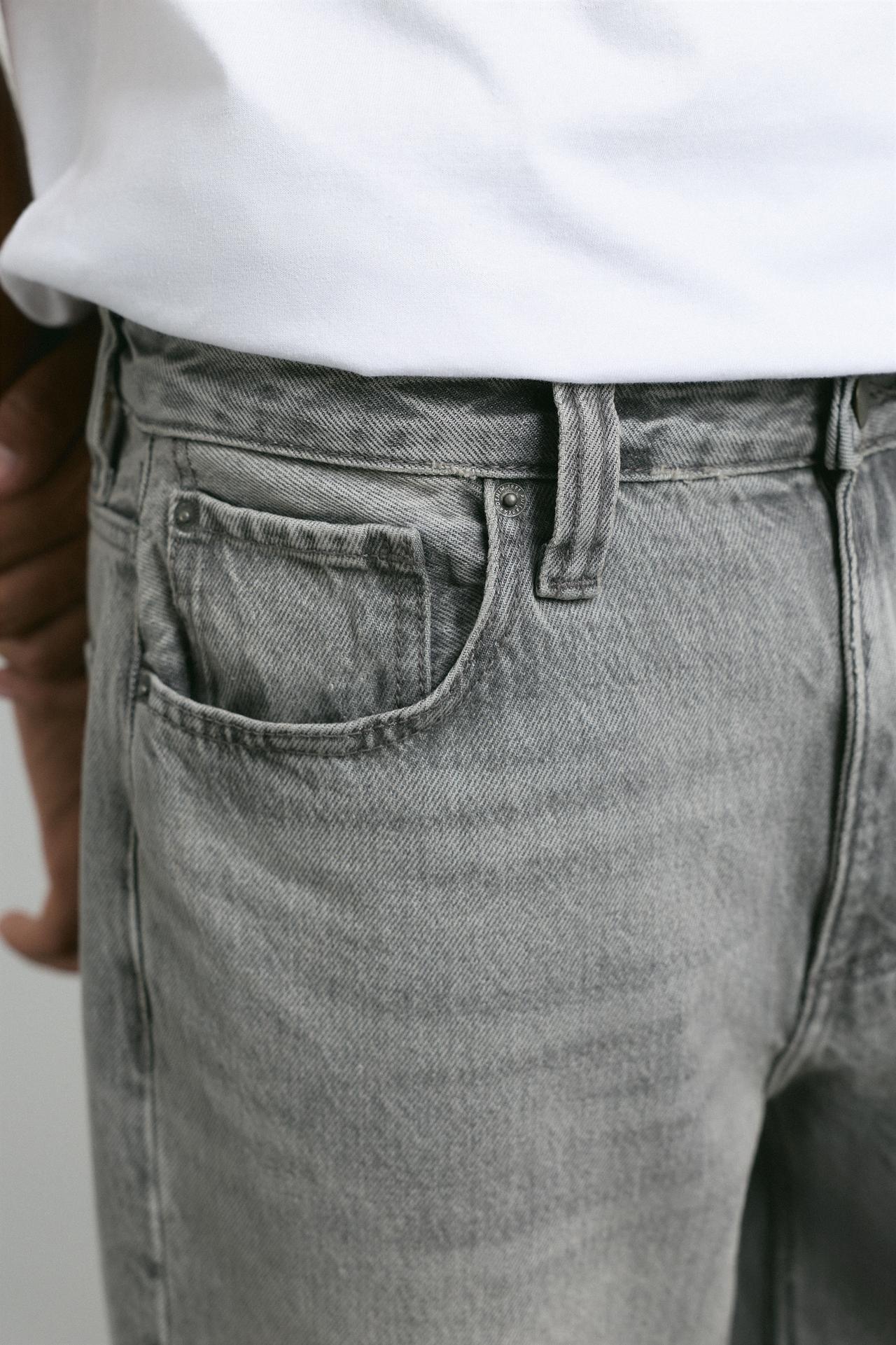 Standard jeans — Pale grey