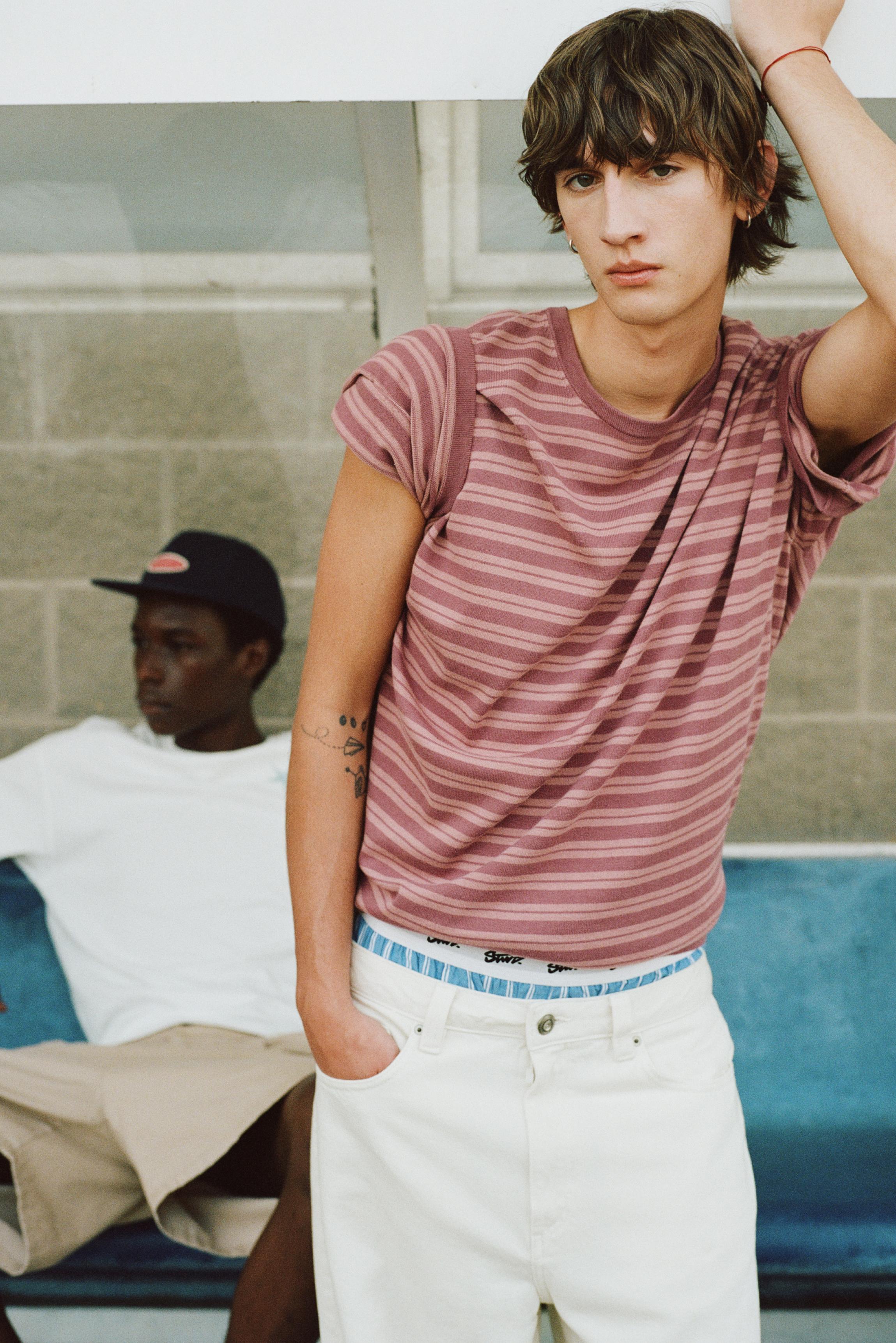 Baggy balloon jeans — White