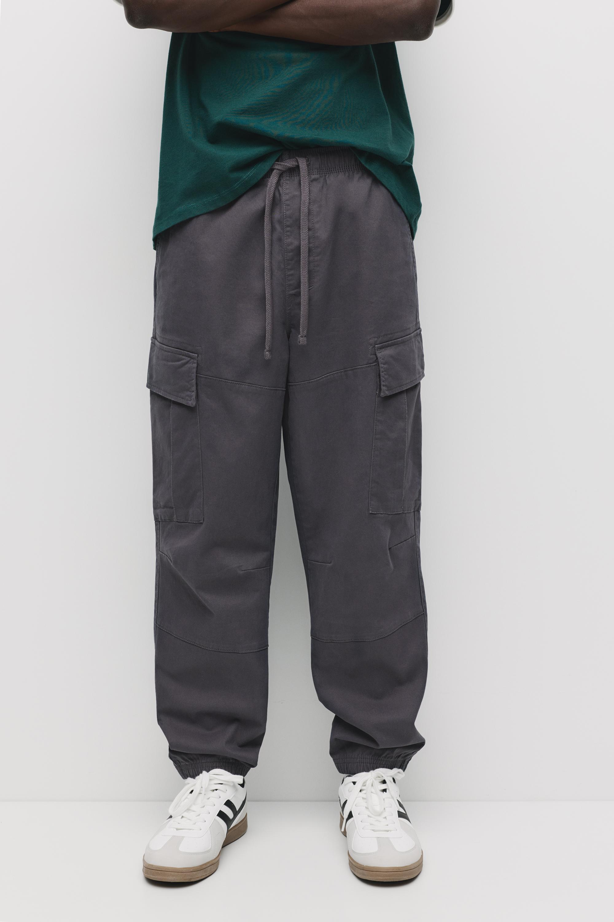Cargo jogger trousers — Anthracite grey