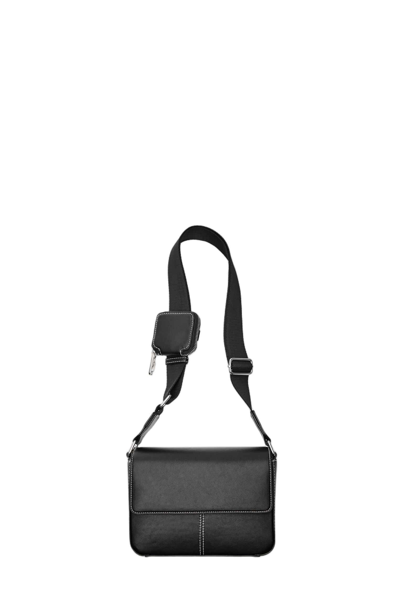 Dikişli portföy çapraz askılı çanta - Görsel 29