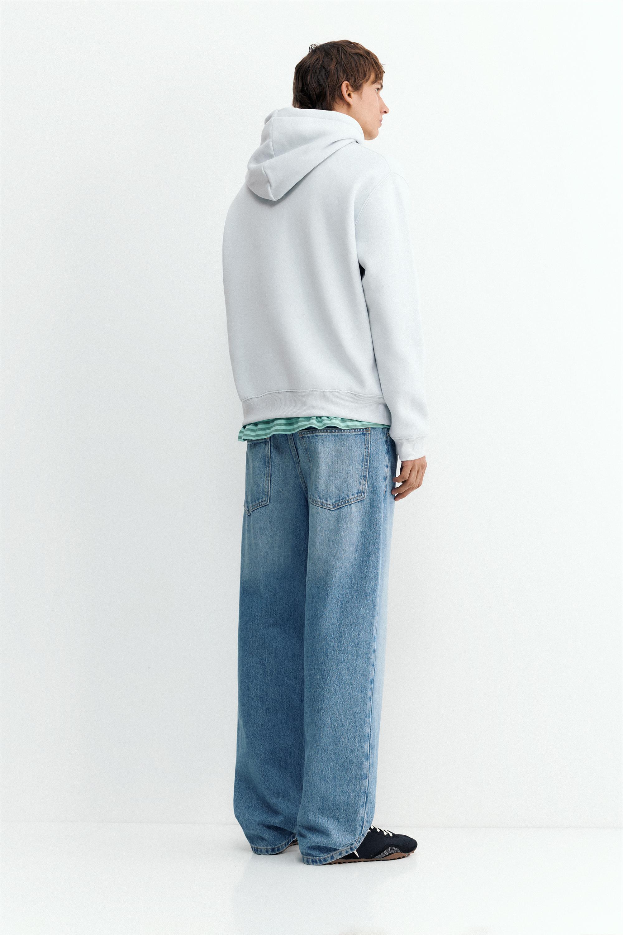 Basic hoodie — Sky blue