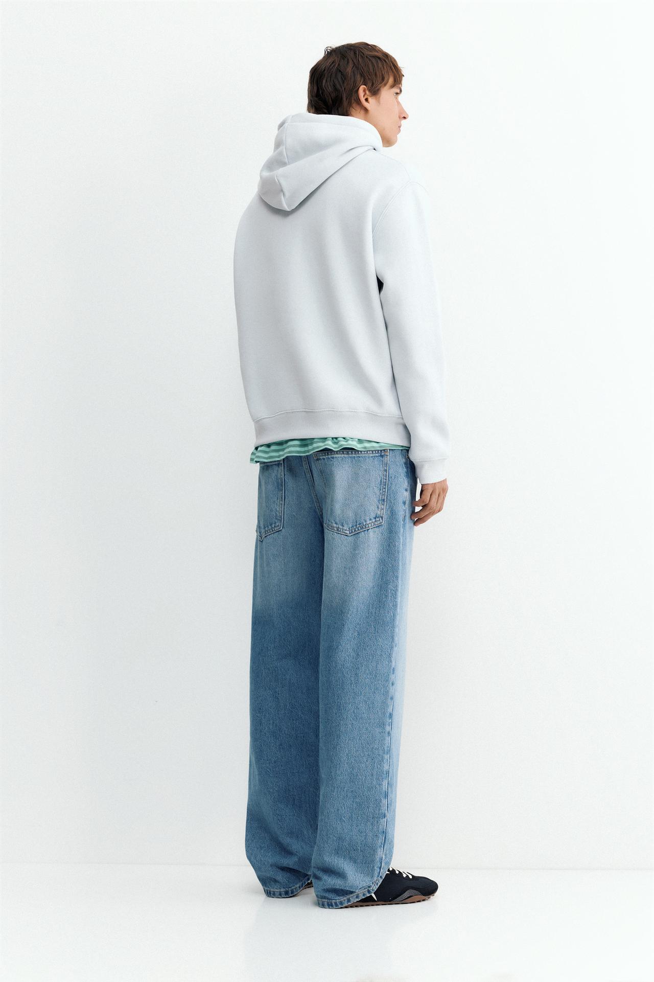 Basic hoodie — Sky blue