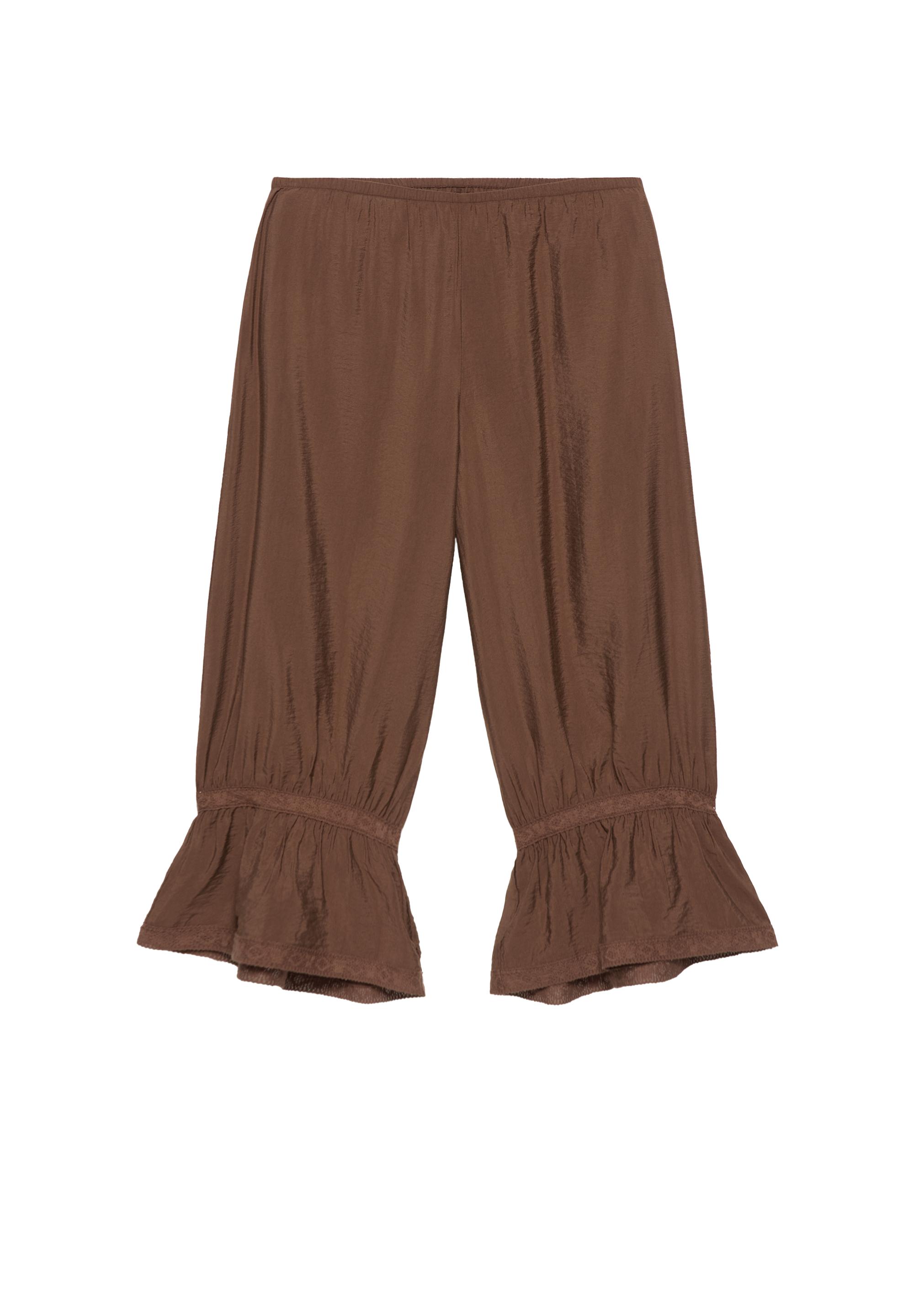 Brown bloomer trousers — Brown