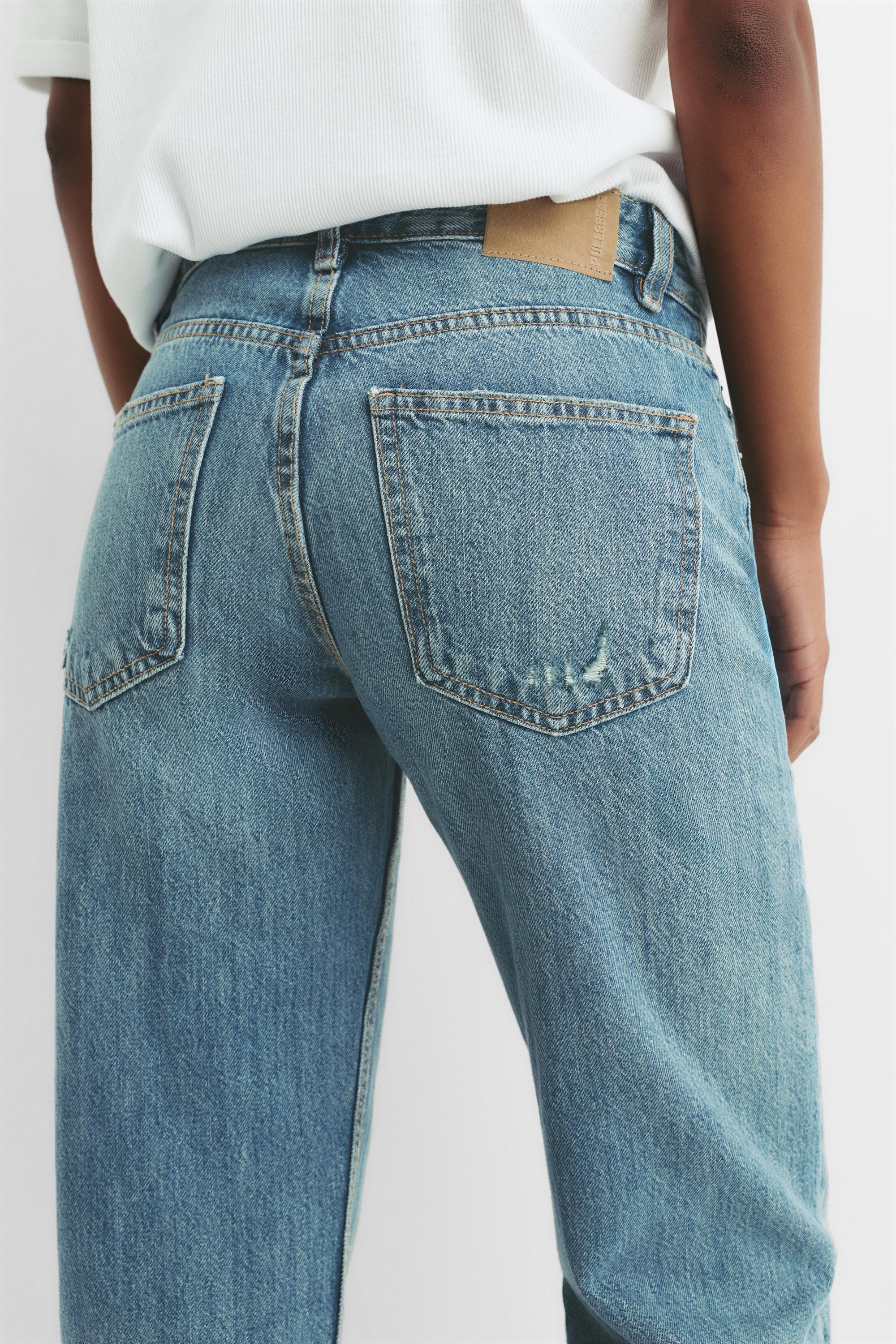 Orta bel straight fit jean - Görsel 105