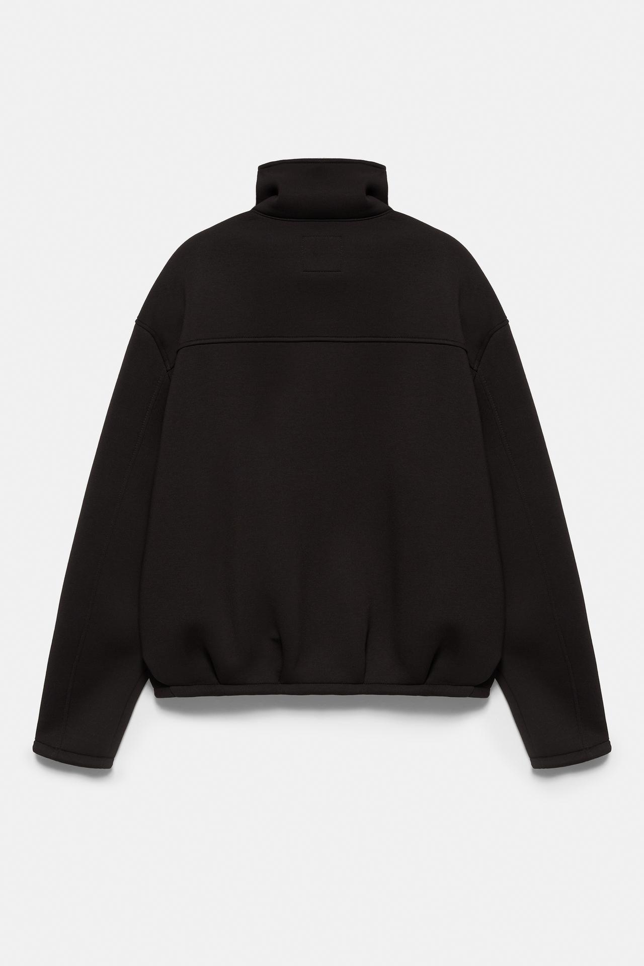 Neoprene balloon jacket — Black
