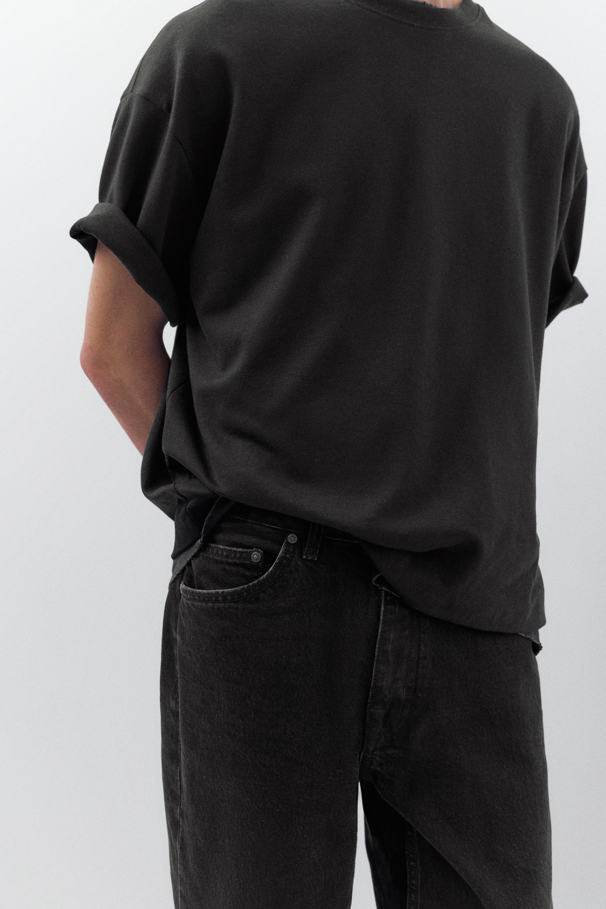 Standard jeans — Faded black