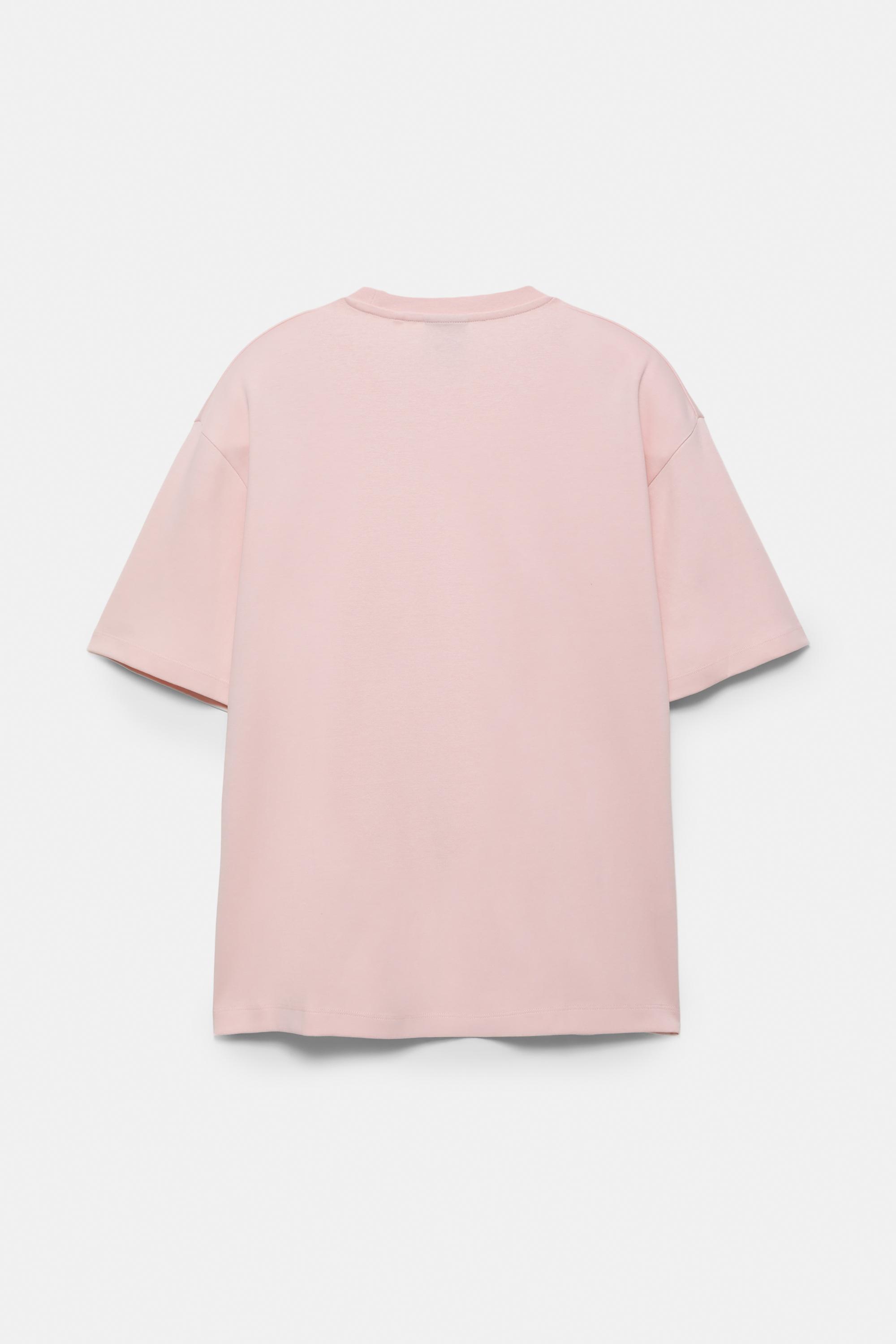Boxy T-shirt — Pink