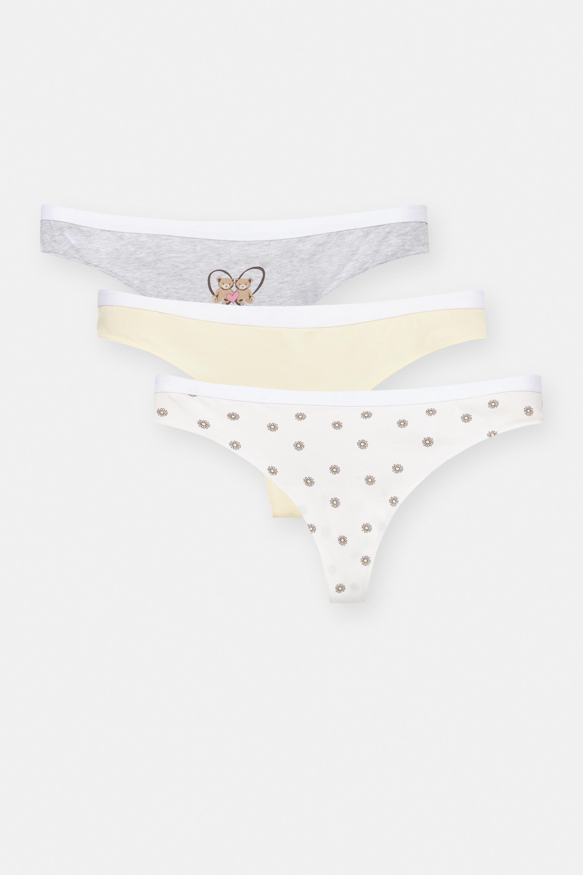 Lot De 3 Tangas Imprimés - Pull&Bear - Modalova