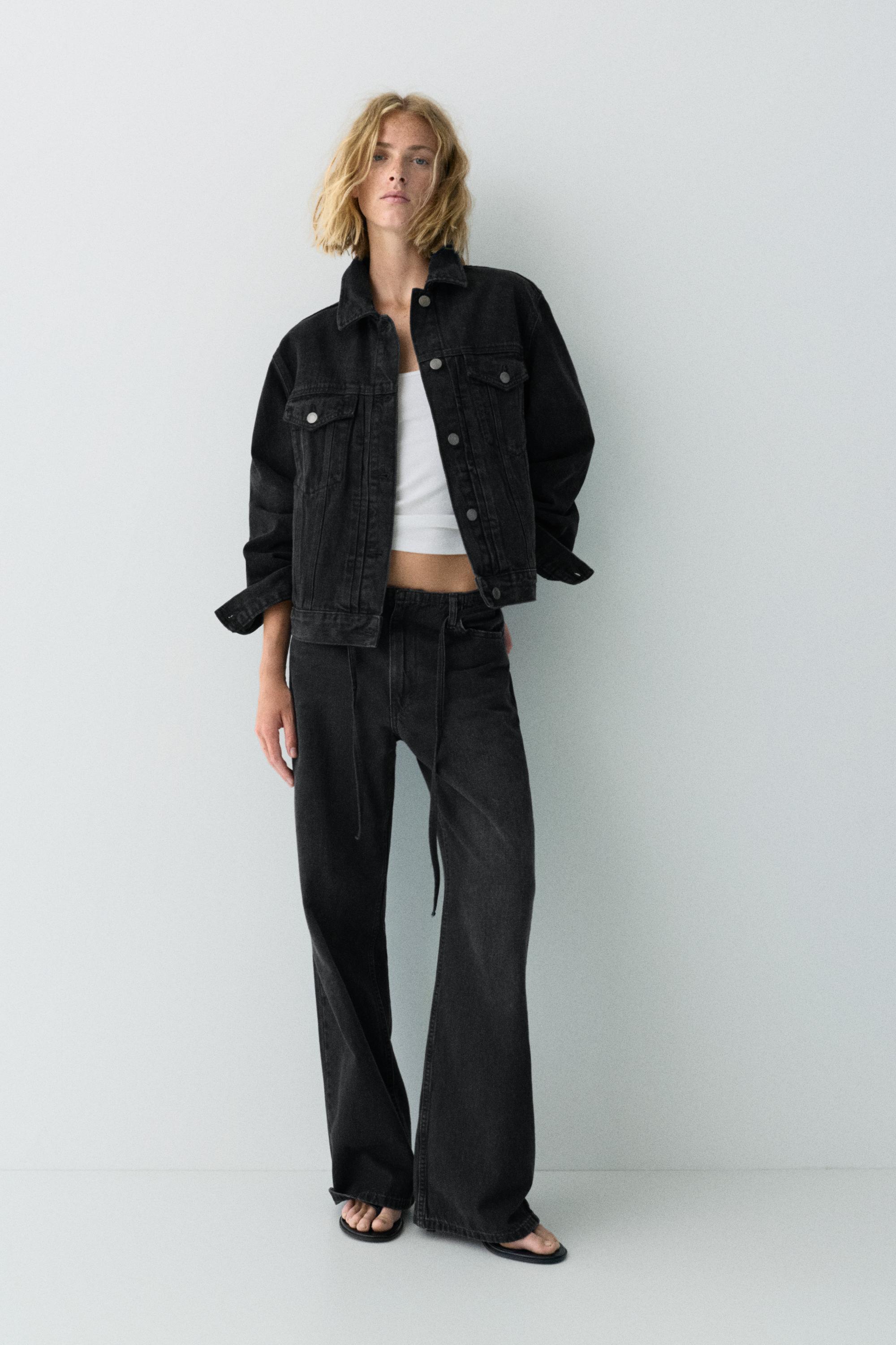 Denim jacket — Black