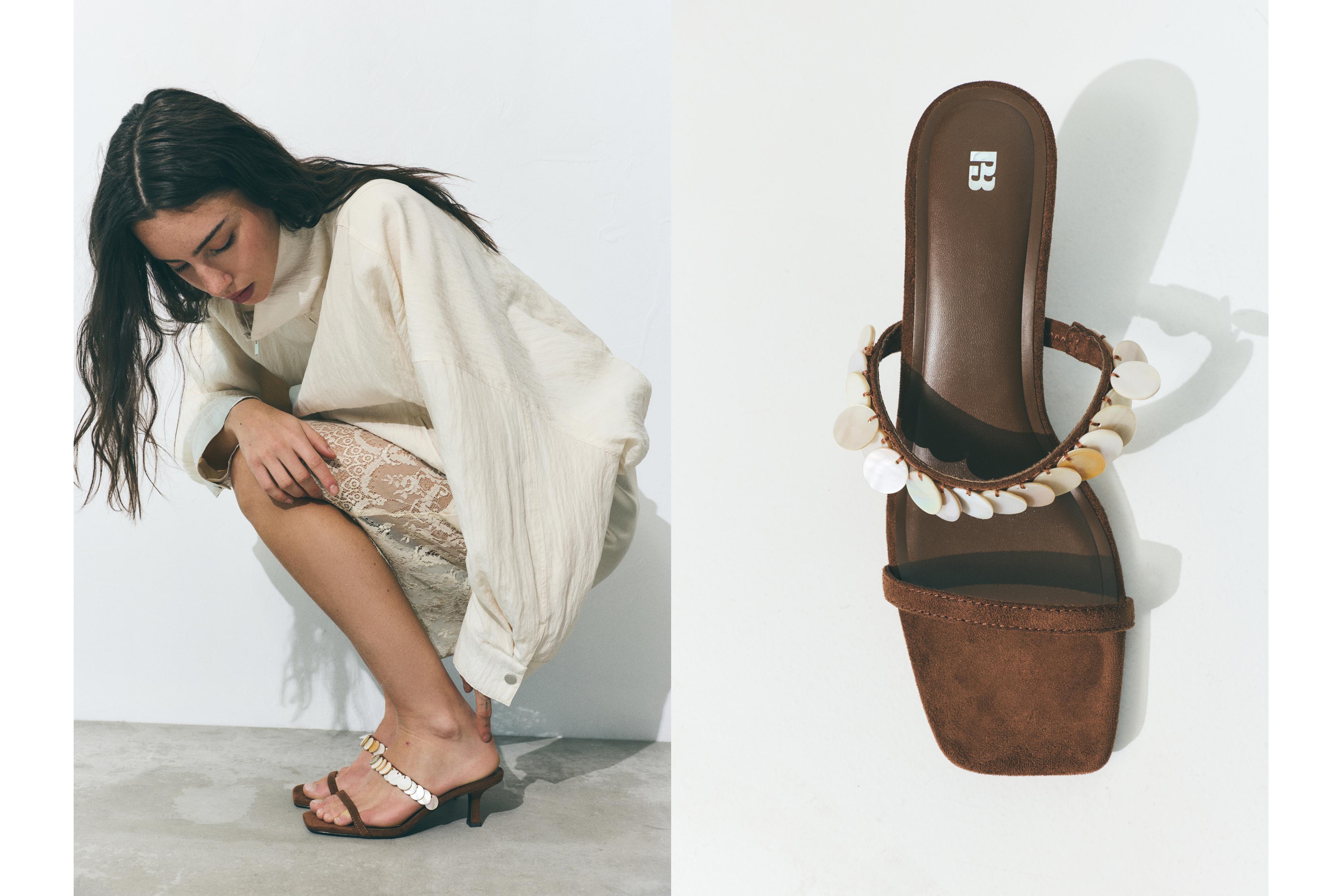 Boncuklu topuklu sandalet - Görsel 38