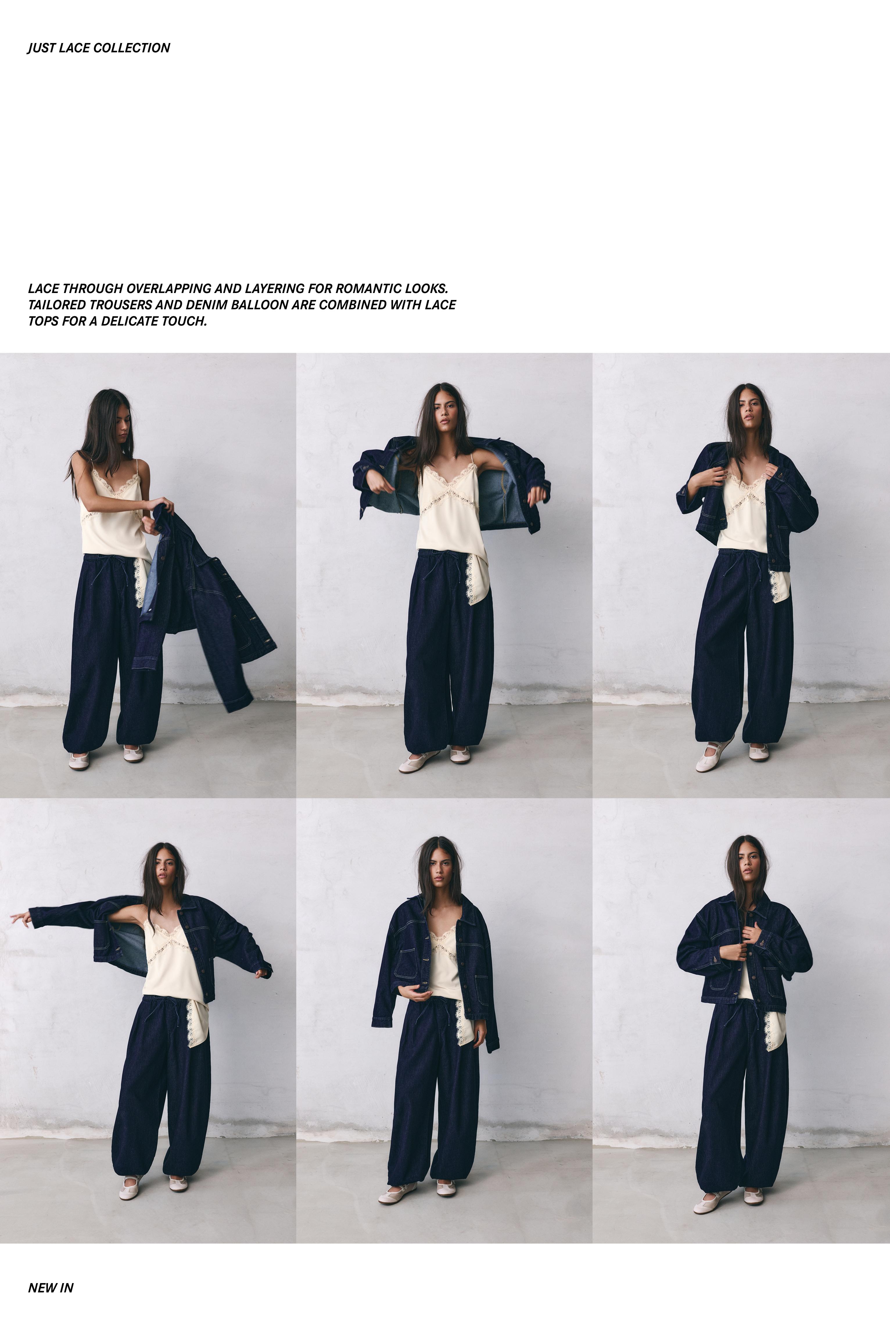 Sarouel trousers jeans — Navy