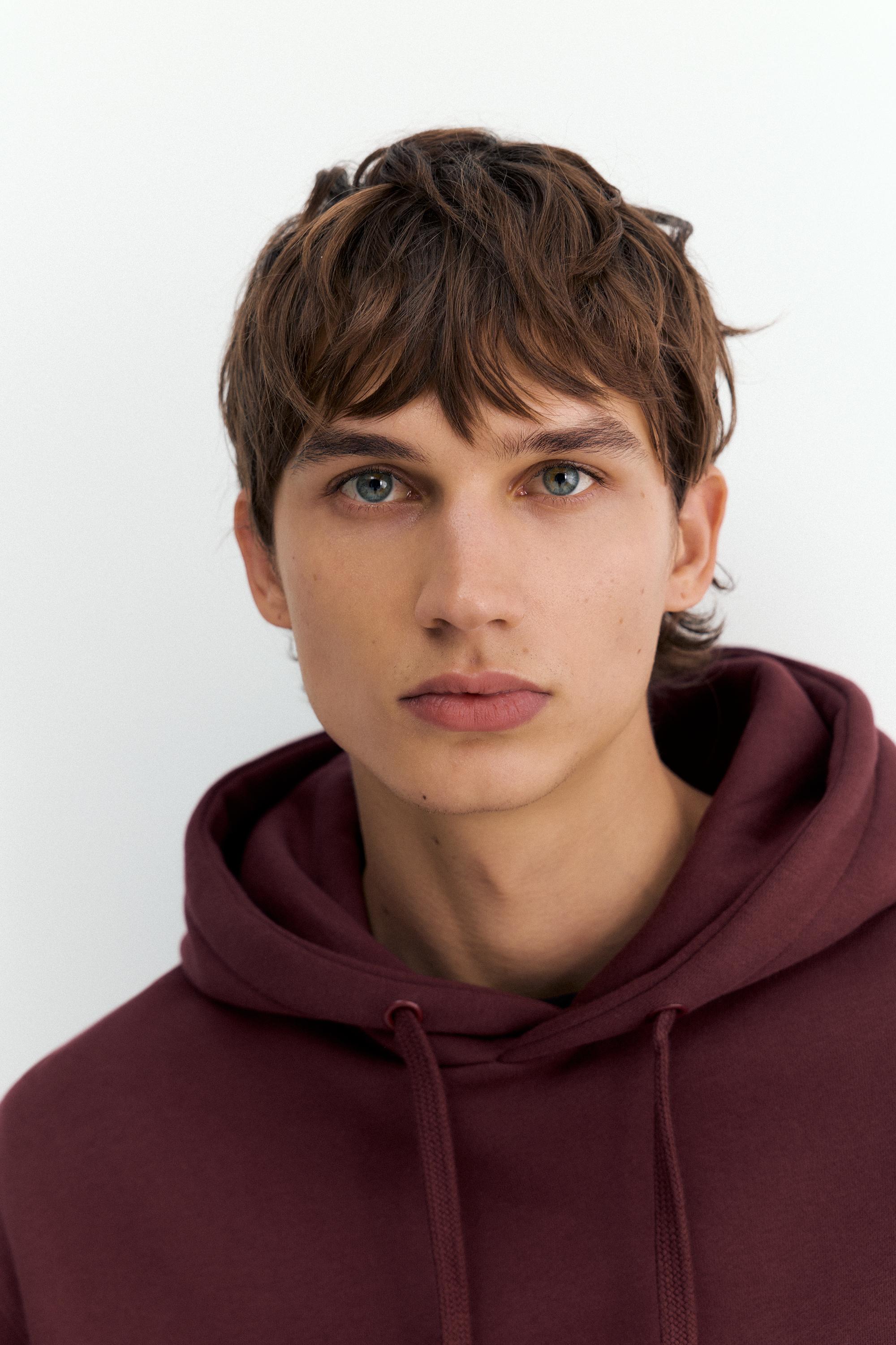 Basic hoodie — Burgundy