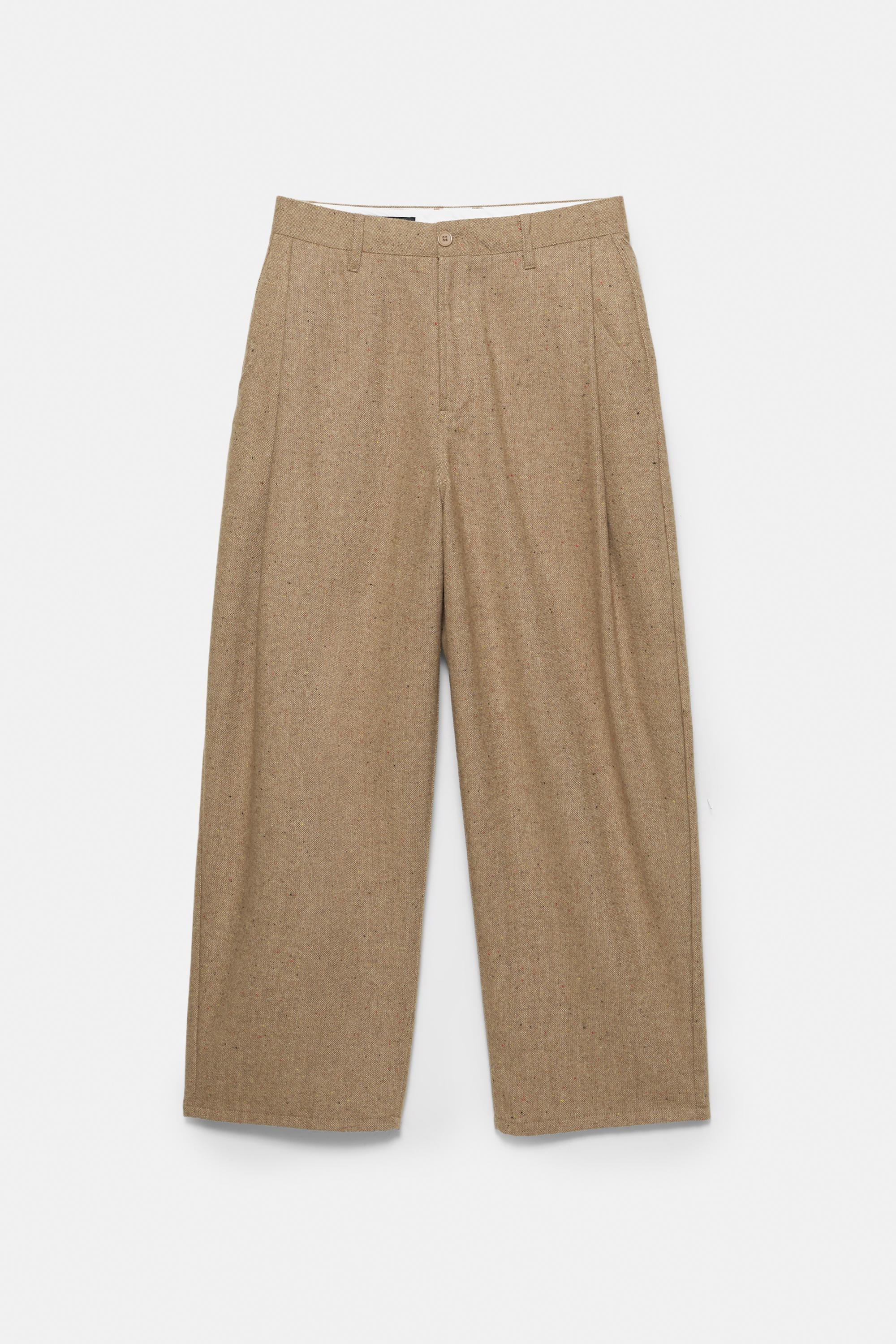 Yünlü tailored fit pantolon - Görsel 5