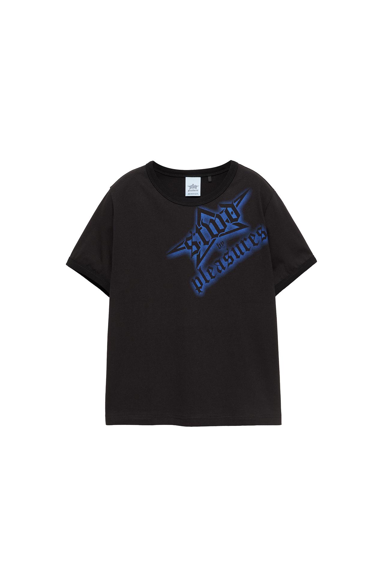 Pleasures x STWD T-shirt — Black