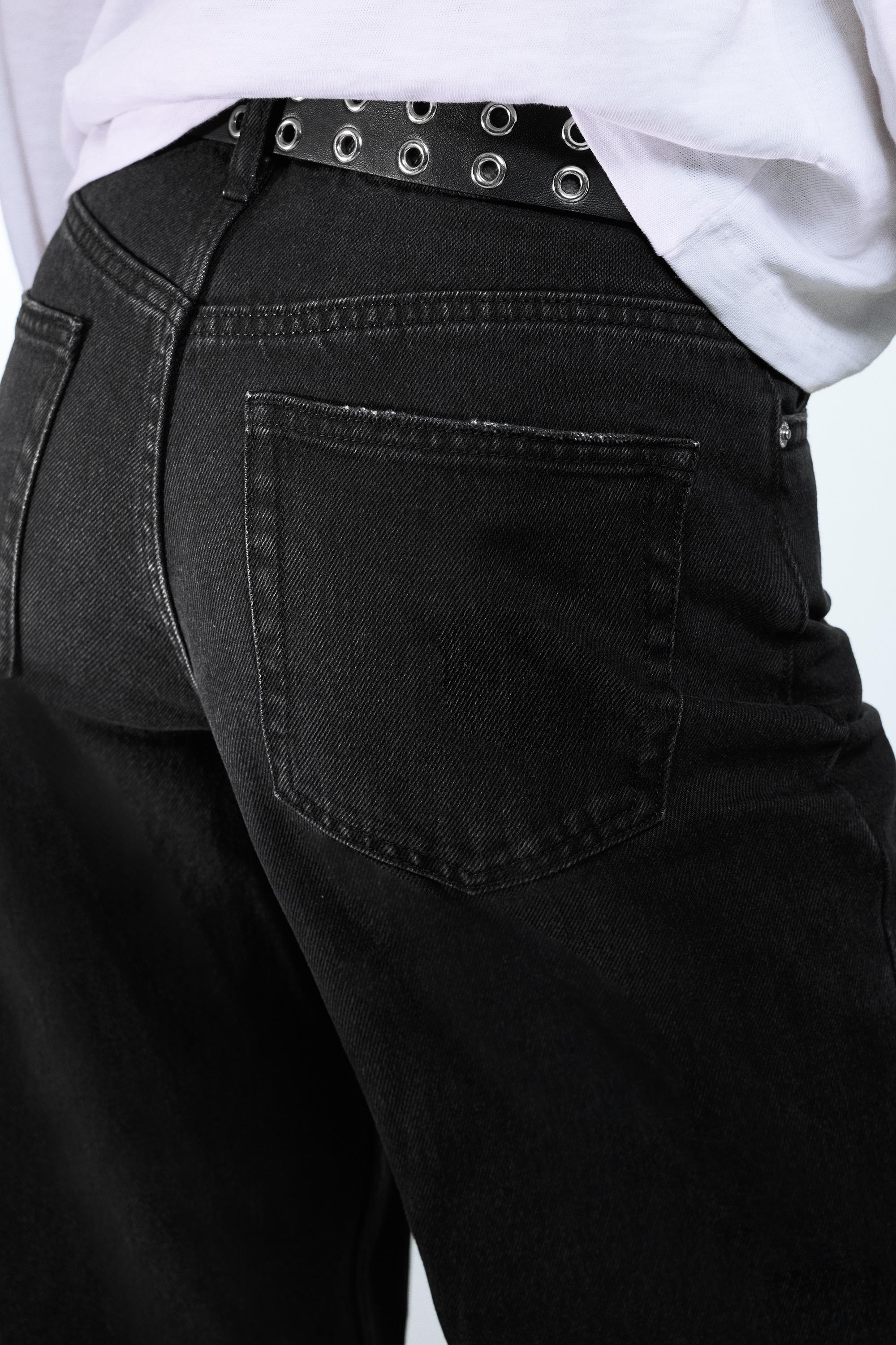 Wide leg yüksek bel jean - Görsel 22