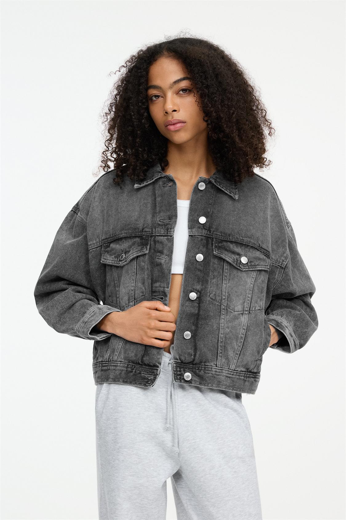 Paul And Bear Giubbotti Pull And Bear Giubbotto Jeans Uomo