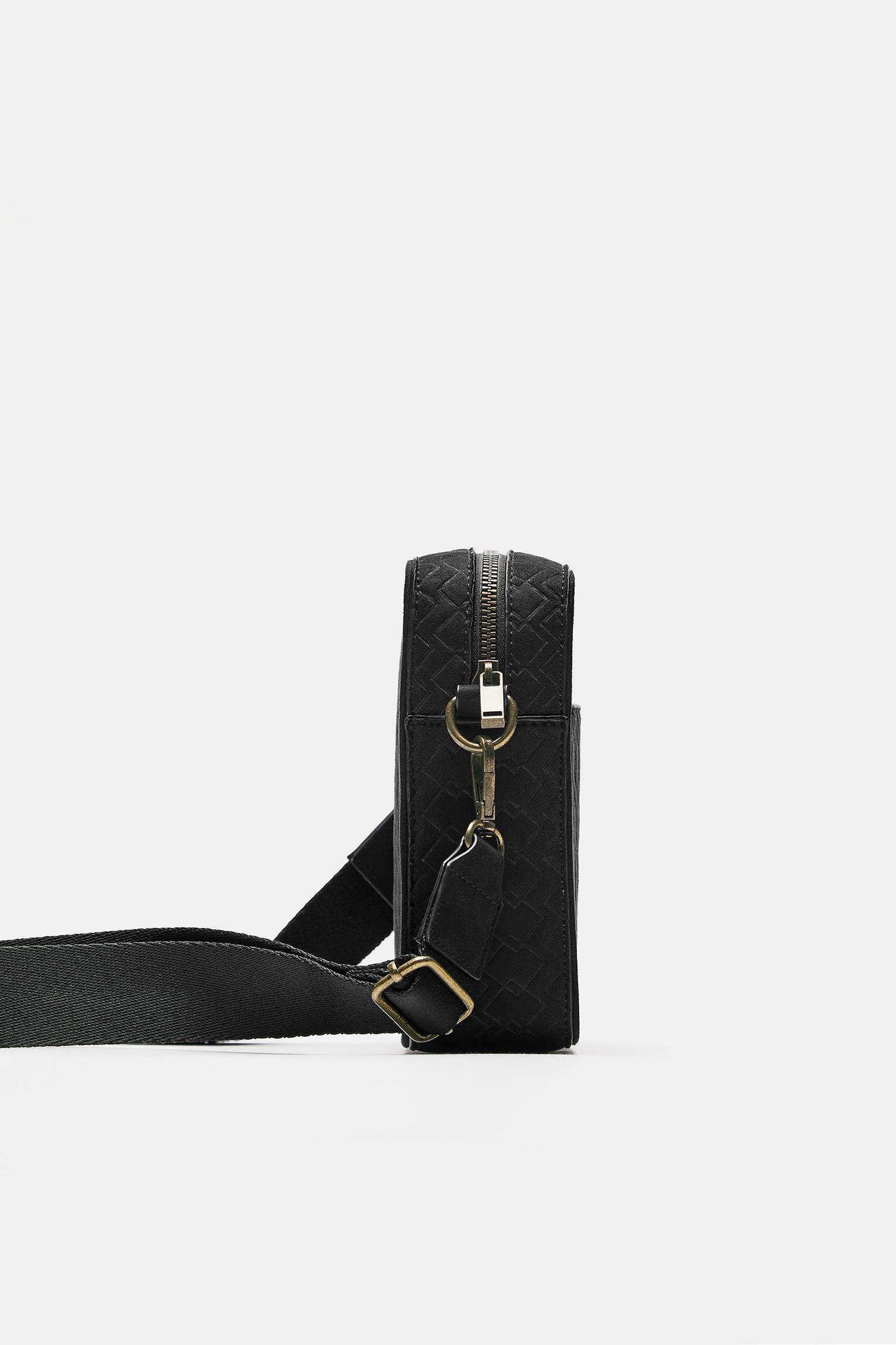 STWD kabartmalı çapraz askılı çanta - Görsel 19