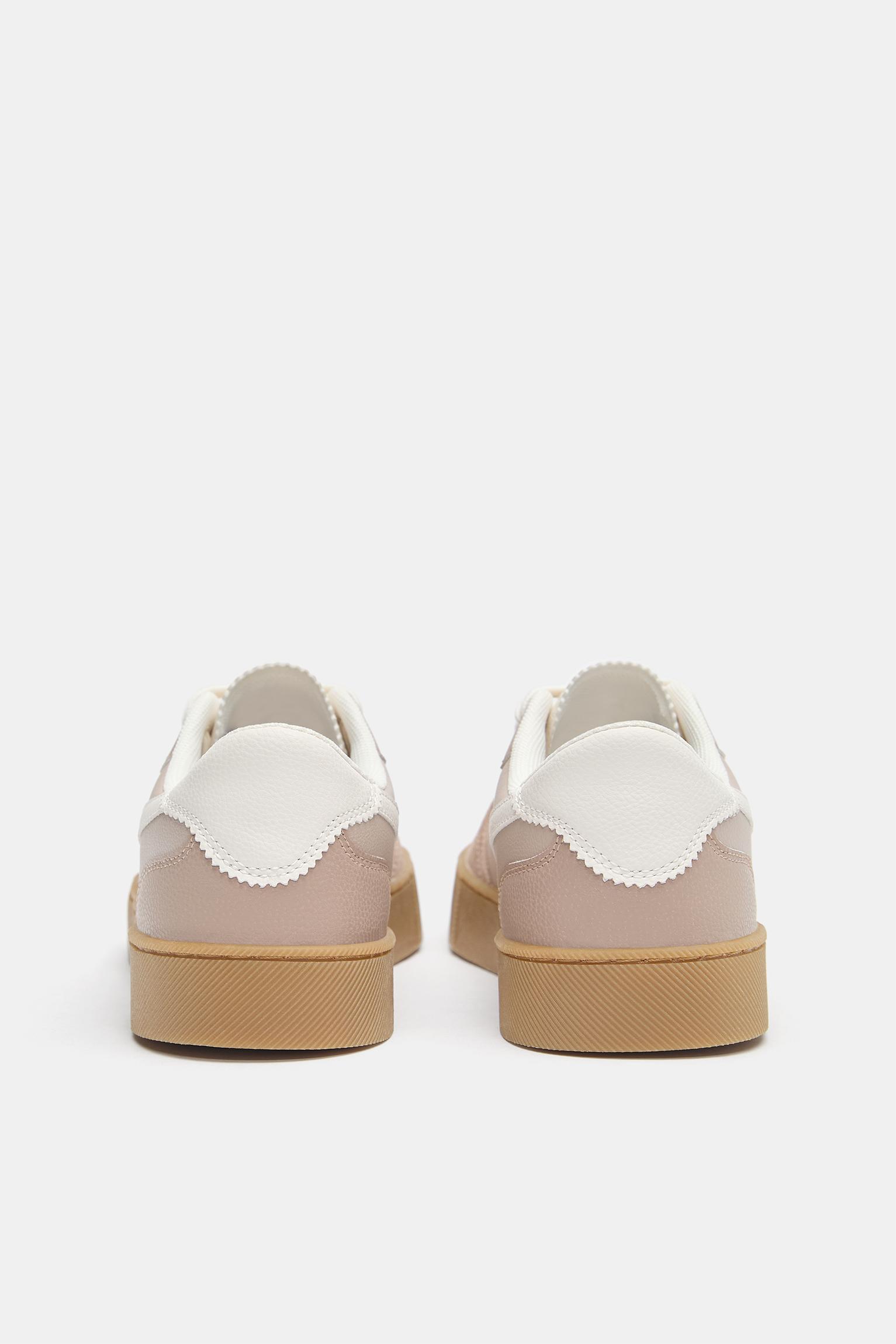 Chunky retro trainers — Pink