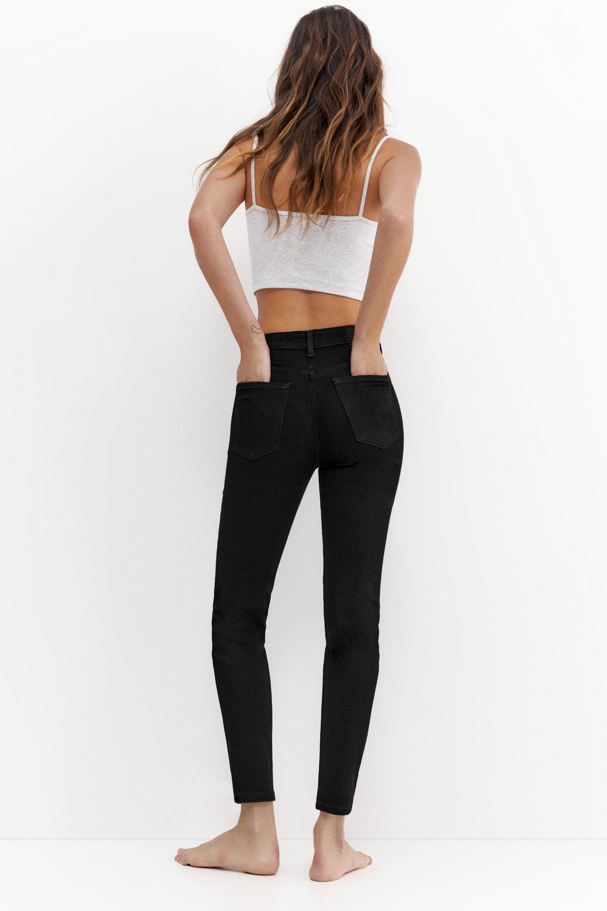 Skinny yüksek bel jean - Görsel 11