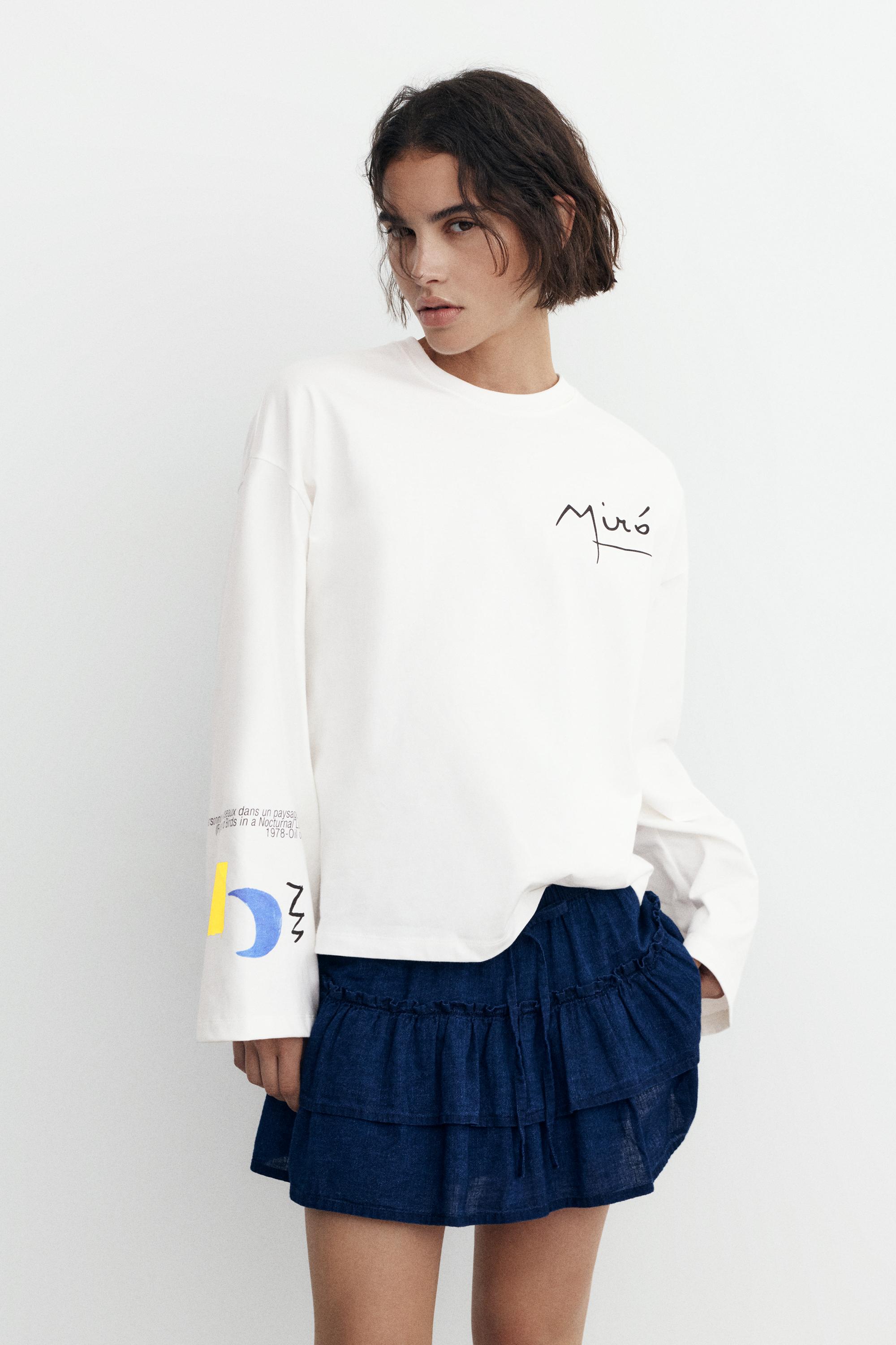 Joan Miró long sleeve T-shirt — White