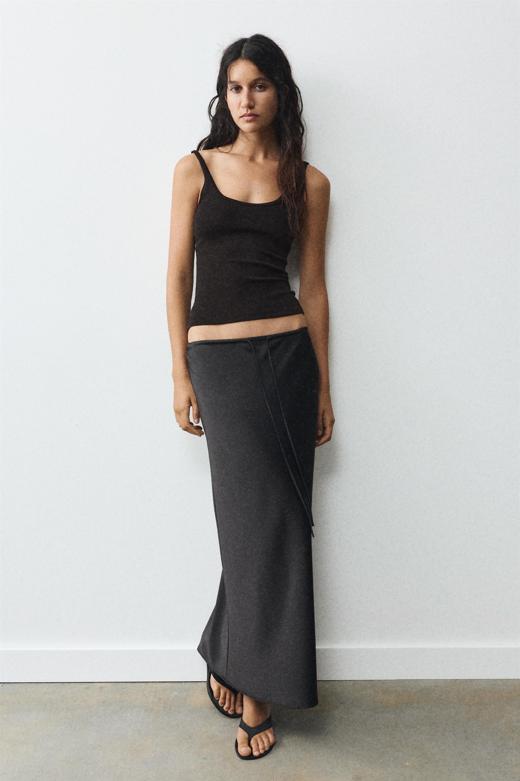 Modal tank top — Black