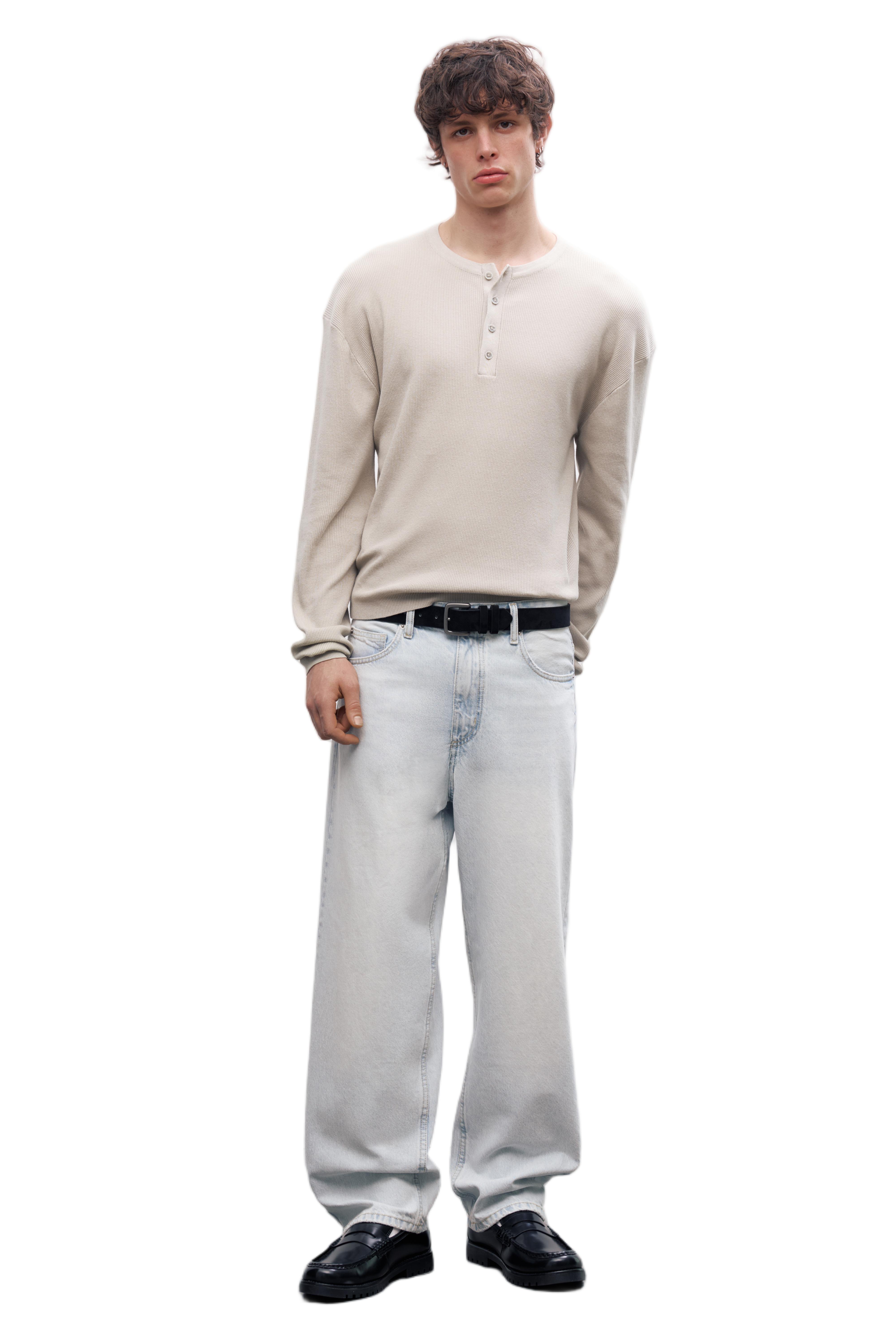 Henley yaka t-shirt - Görsel 14