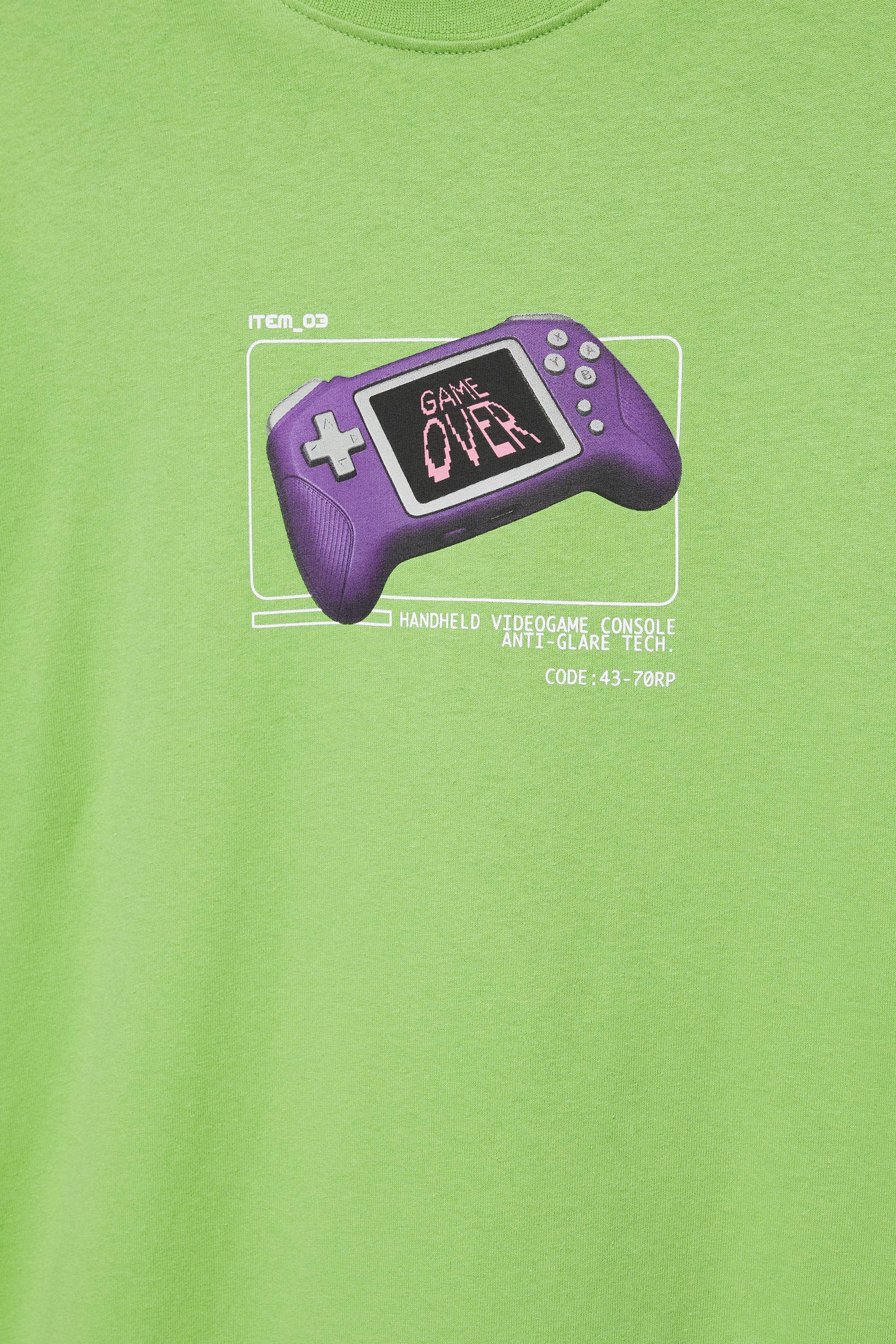 STWD controller graphic T-shirt — Green