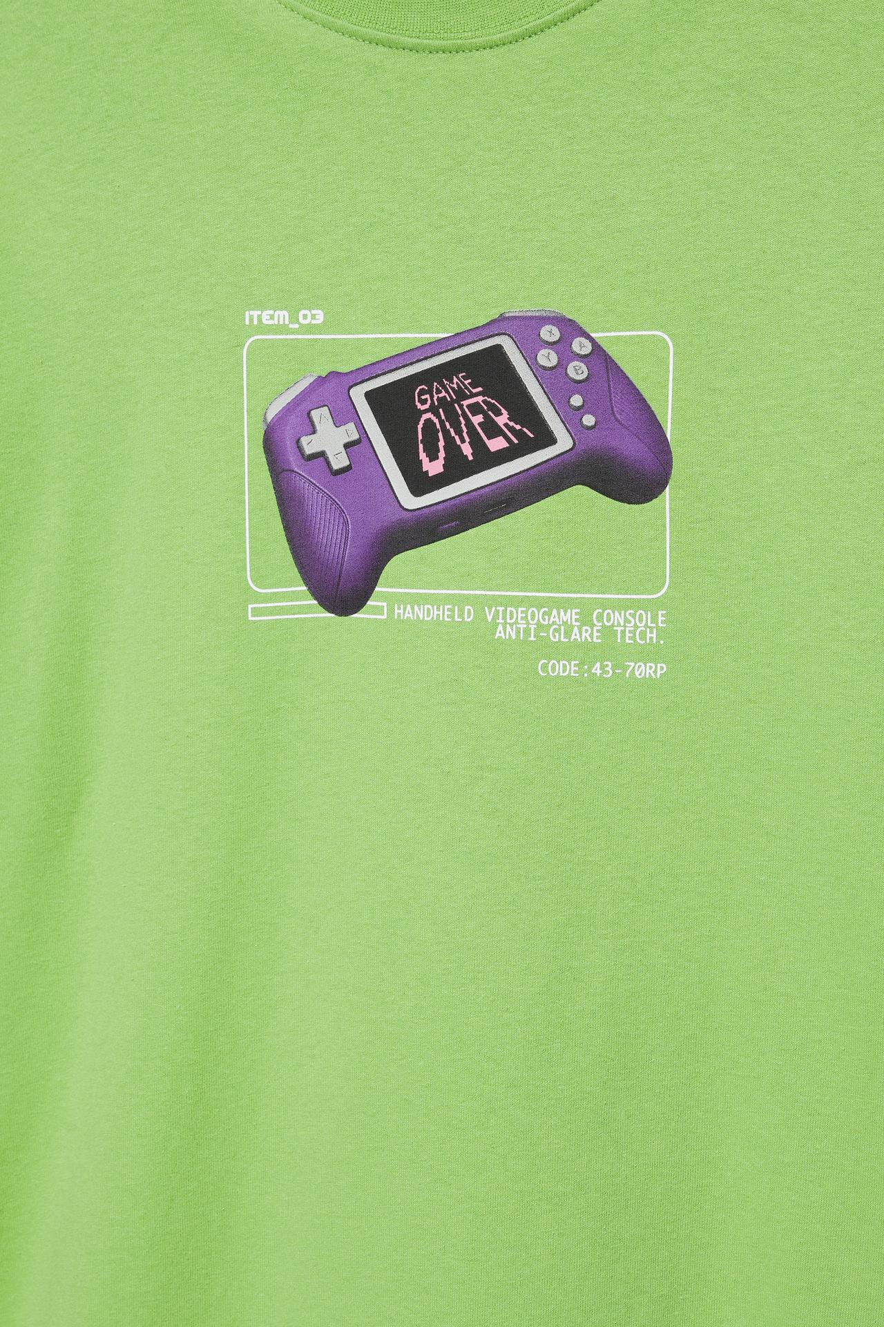 STWD controller graphic T-shirt — Green