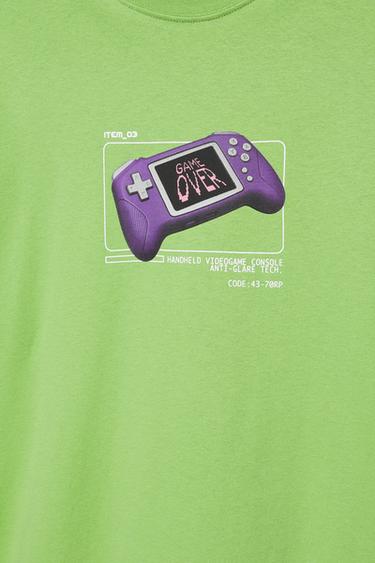 STWD controller graphic T-shirt — Green 8