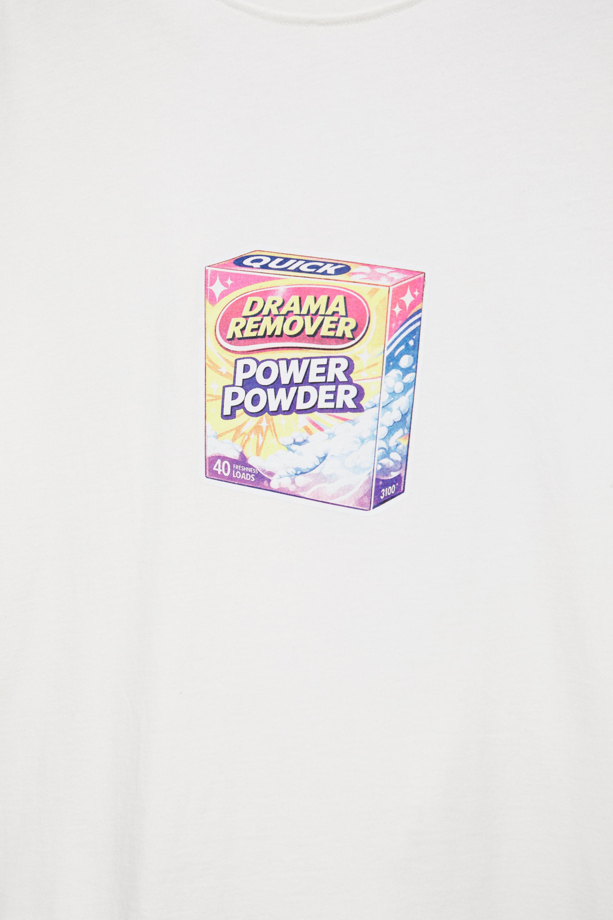 STWD detergent graphic T-shirt — White