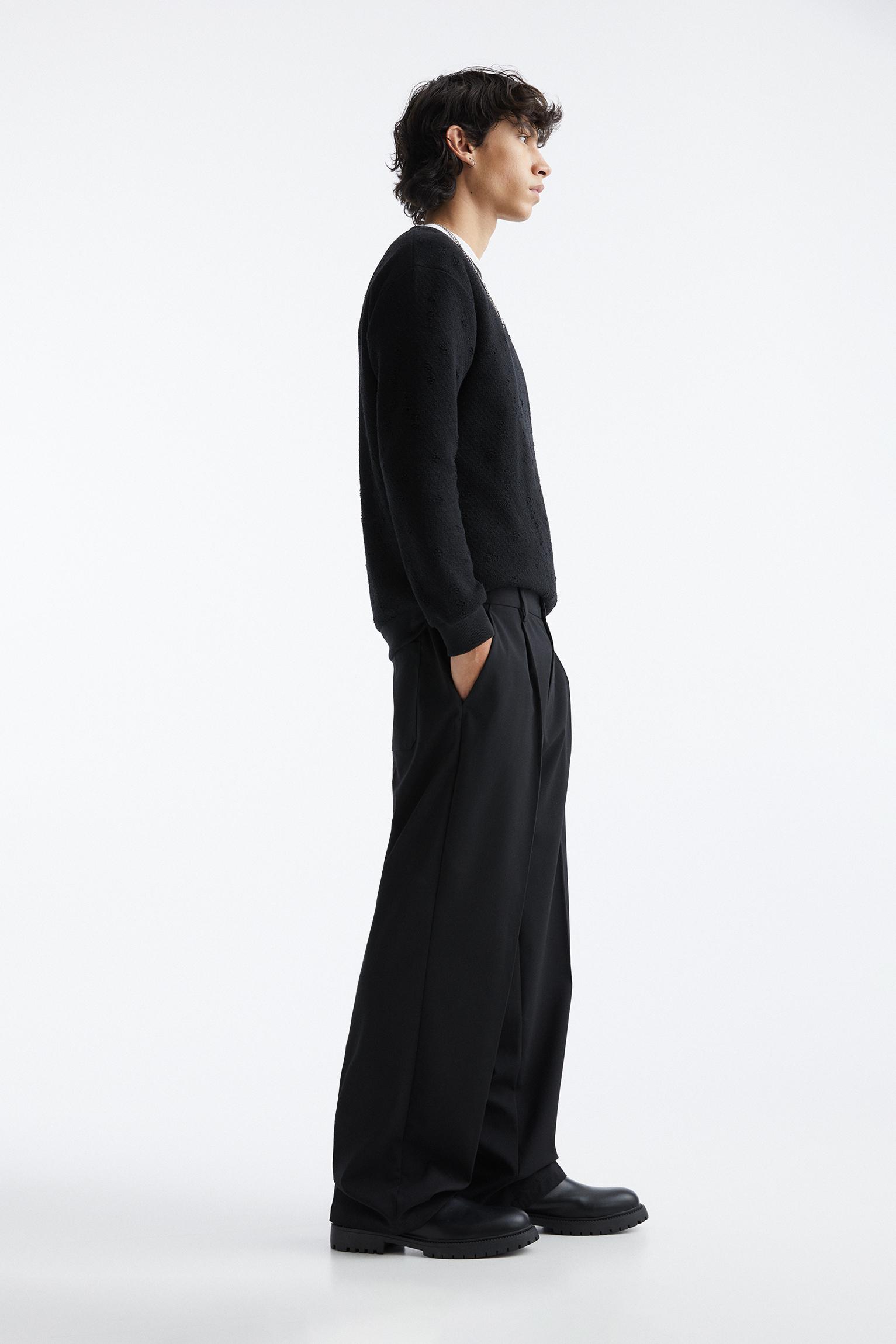 Tailored fit geniş paça pantolon - Görsel 60