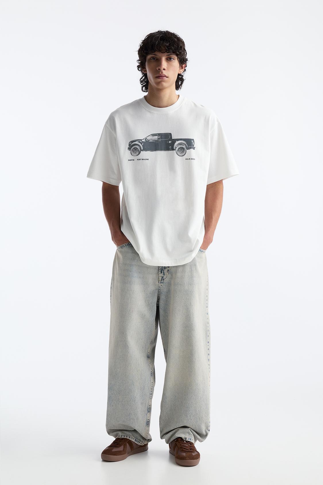 Post Malone truck T-shirt - pull&bear