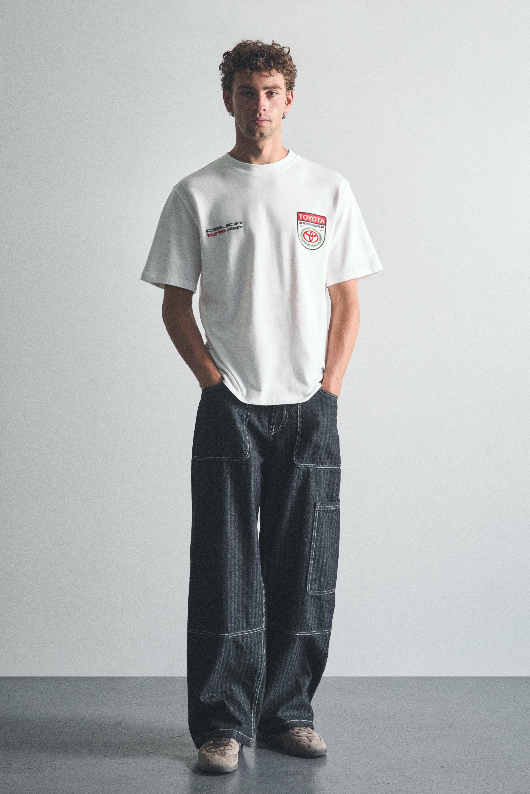 Regular fit Toyota T-shirt — Off white