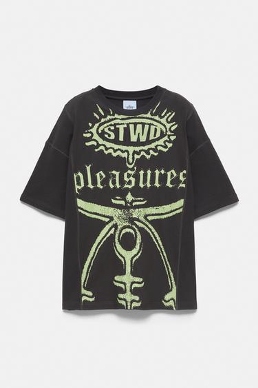 Pleasures x STWD T-shirt — Black 2