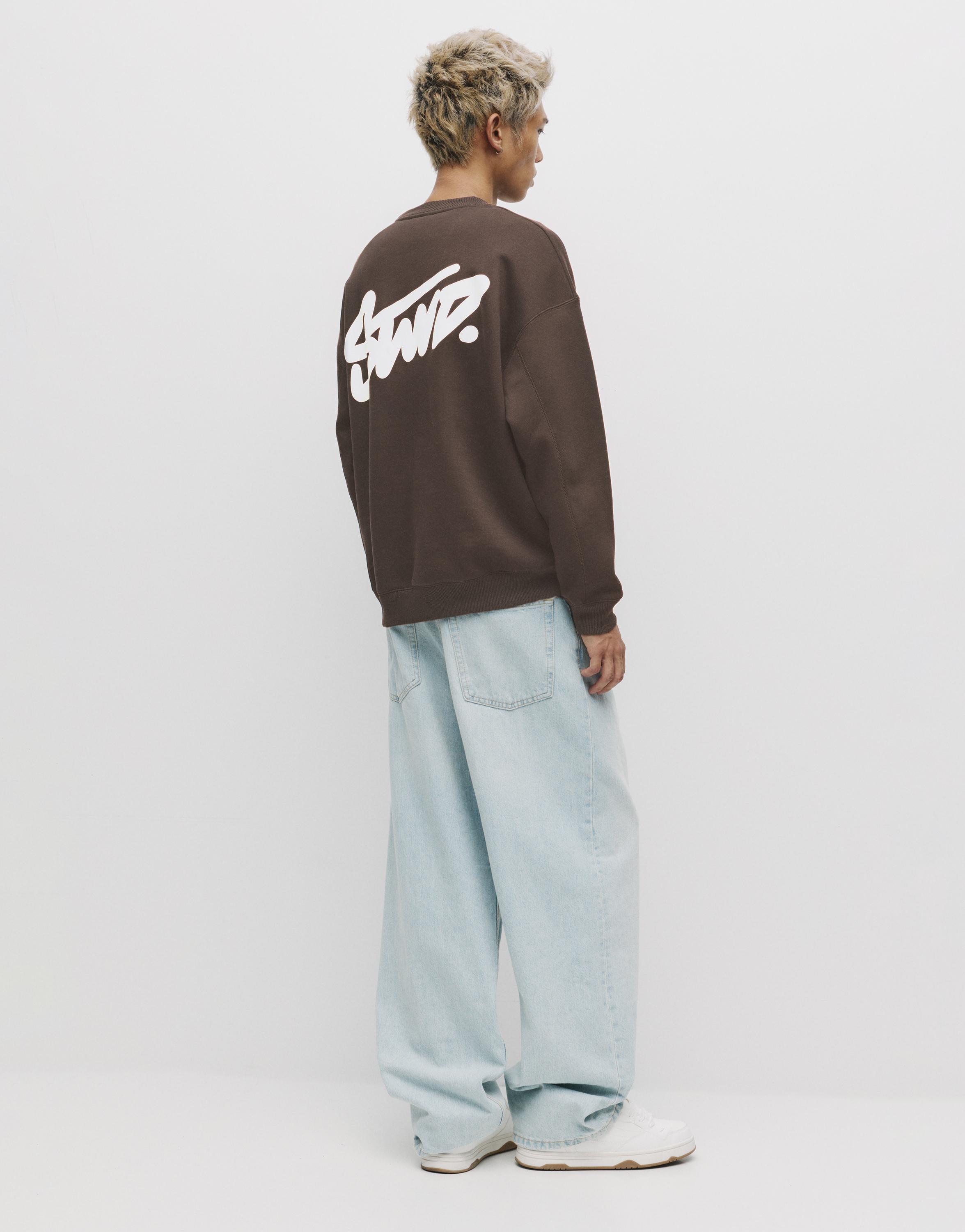 STWD bisiklet yaka sweatshirt - Görsel 11