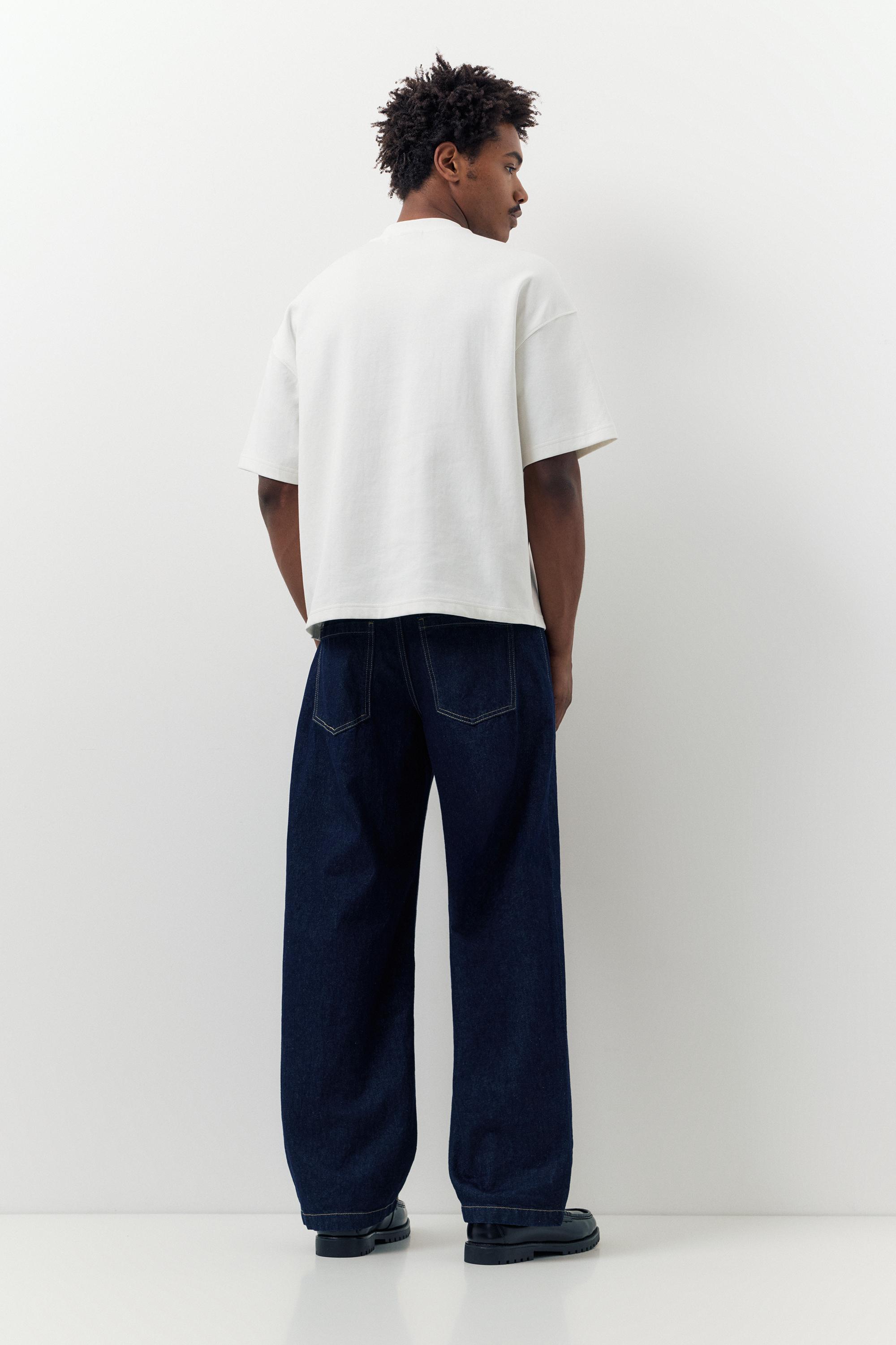 Kısa kollu nakışlı sweatshirt - Görsel 8