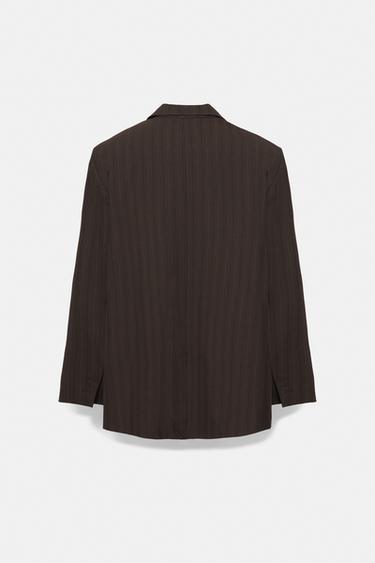 Double-breasted blazer — Striped 7