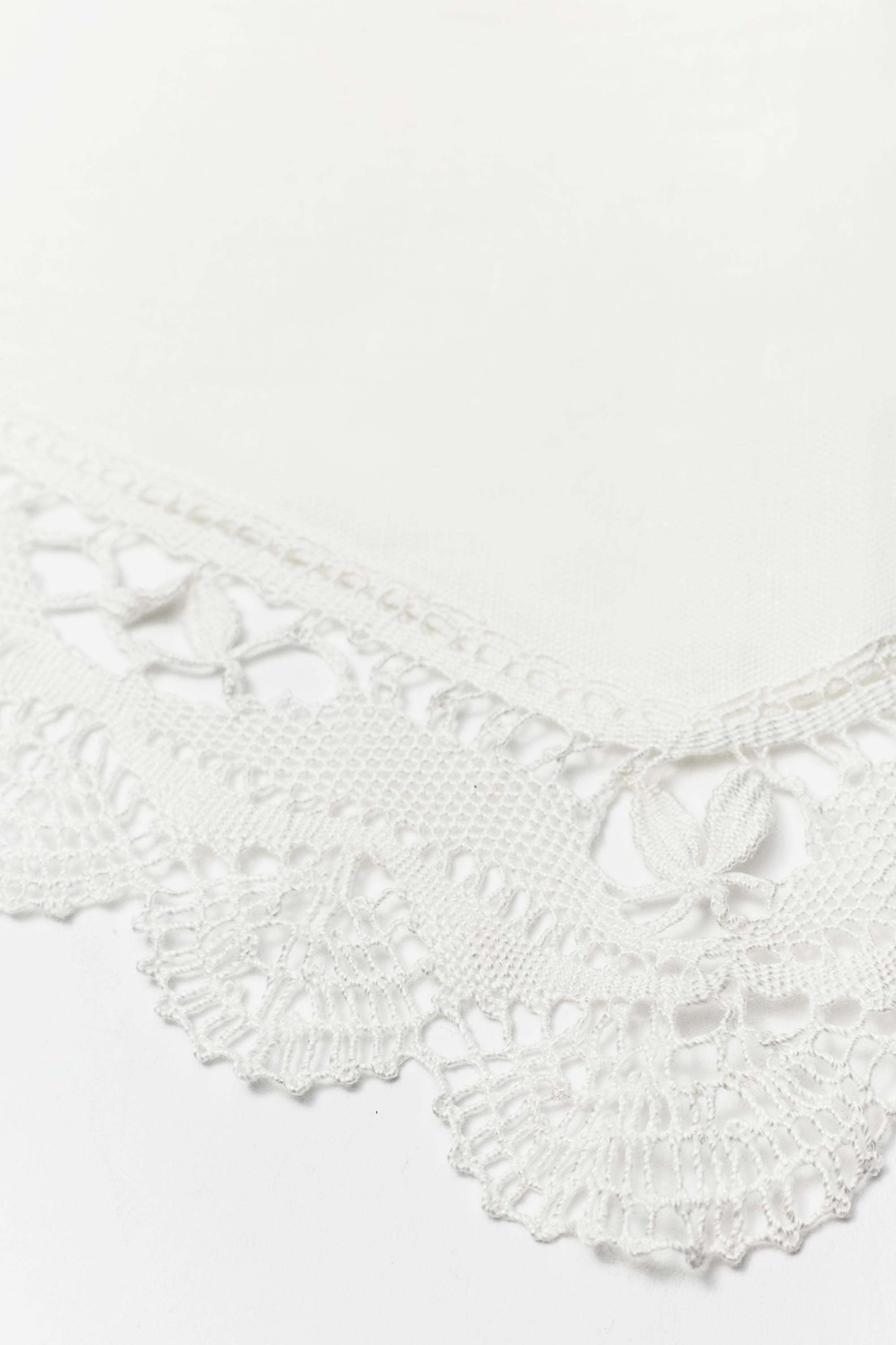 Encaixe de Camariñas x Pull&Bear 100% linen bandana — Off white