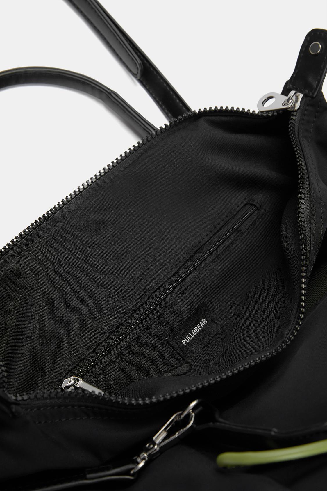 White Pull And Bear Sac A Main Mini Sac Pull And Bear Sac Femme