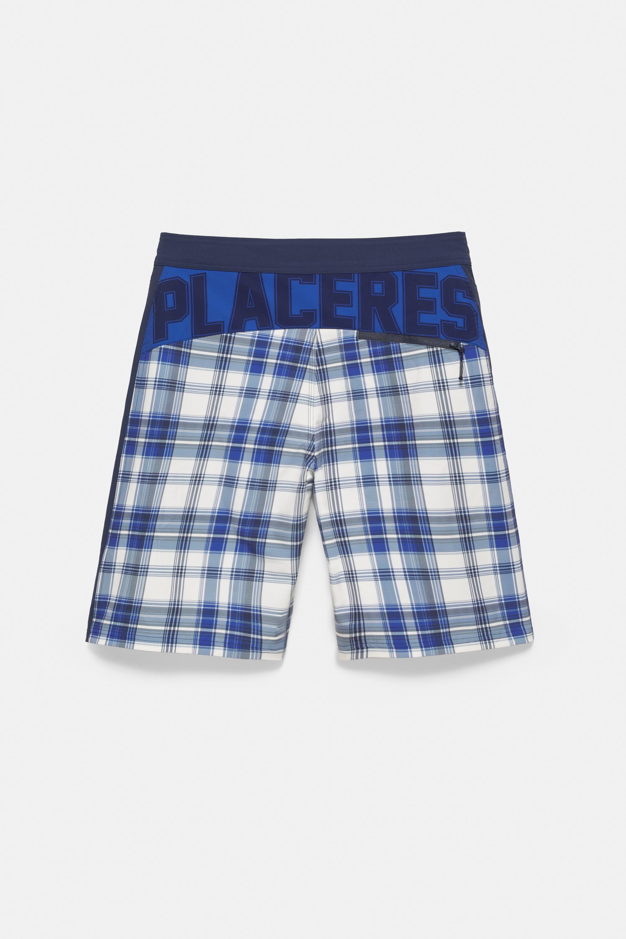 Pleasures x STWD swim shorts — Blue