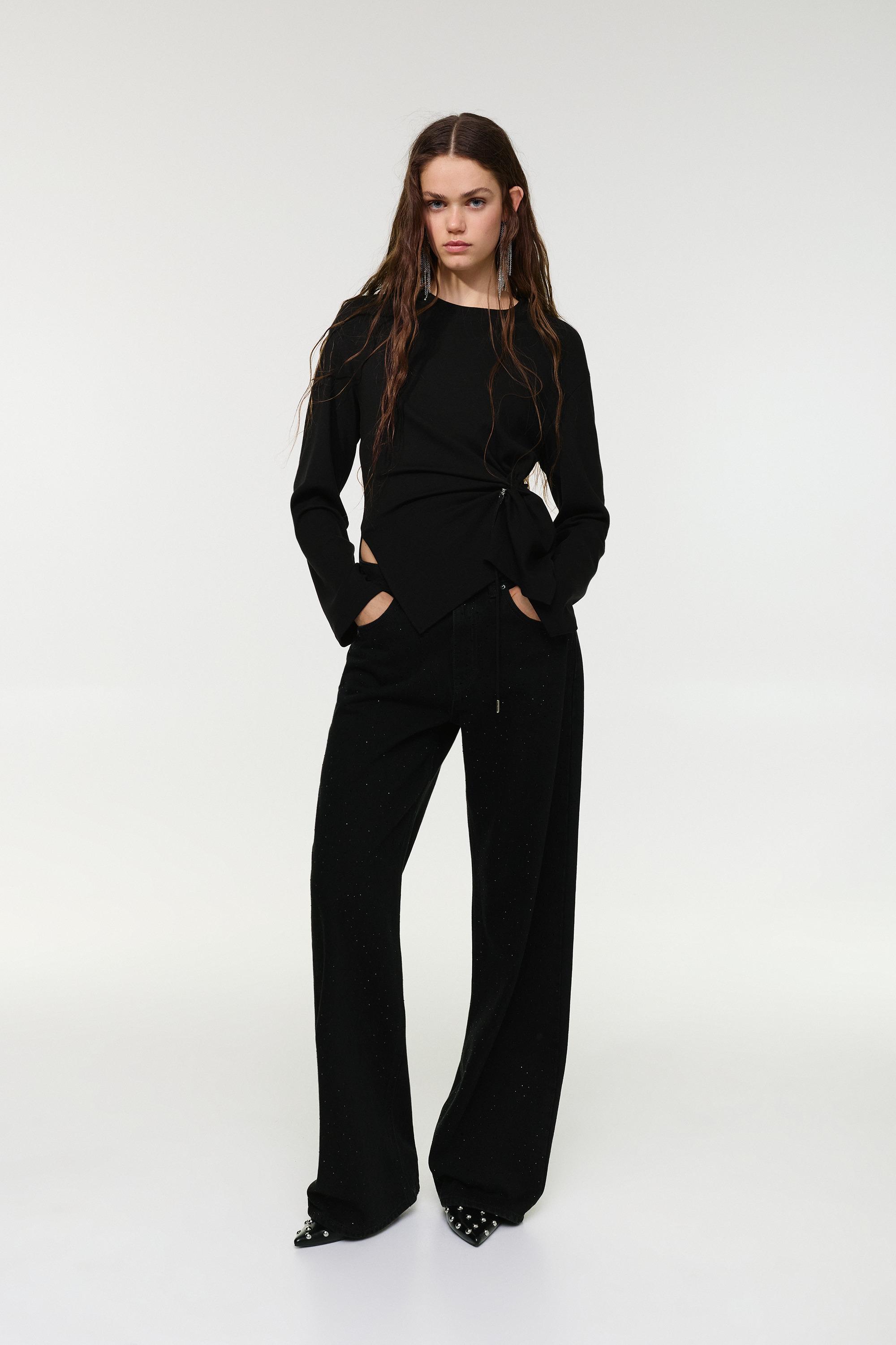 Uzun kollu aplike top - Görsel 27