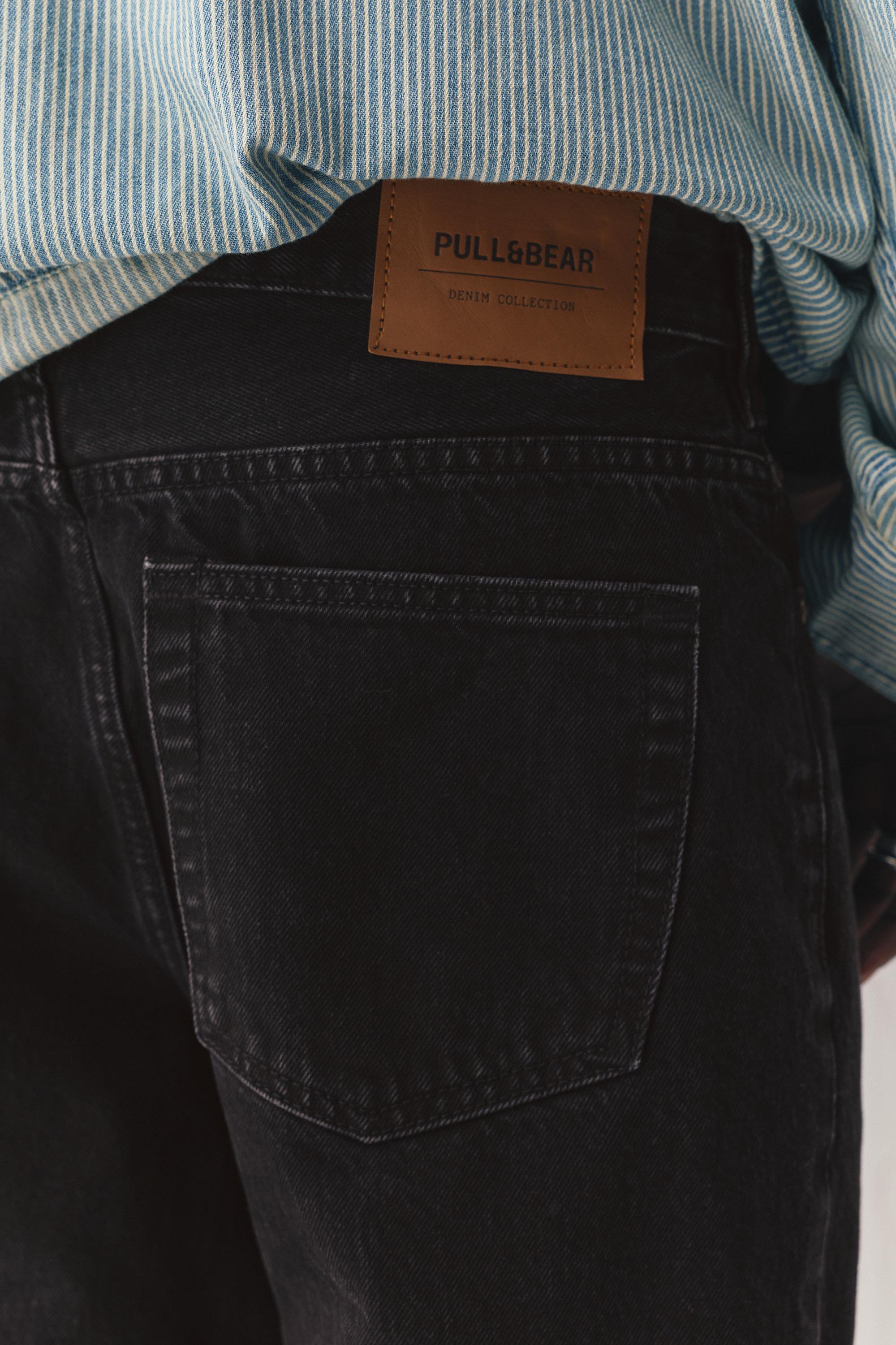 Standard jeans — Faded black