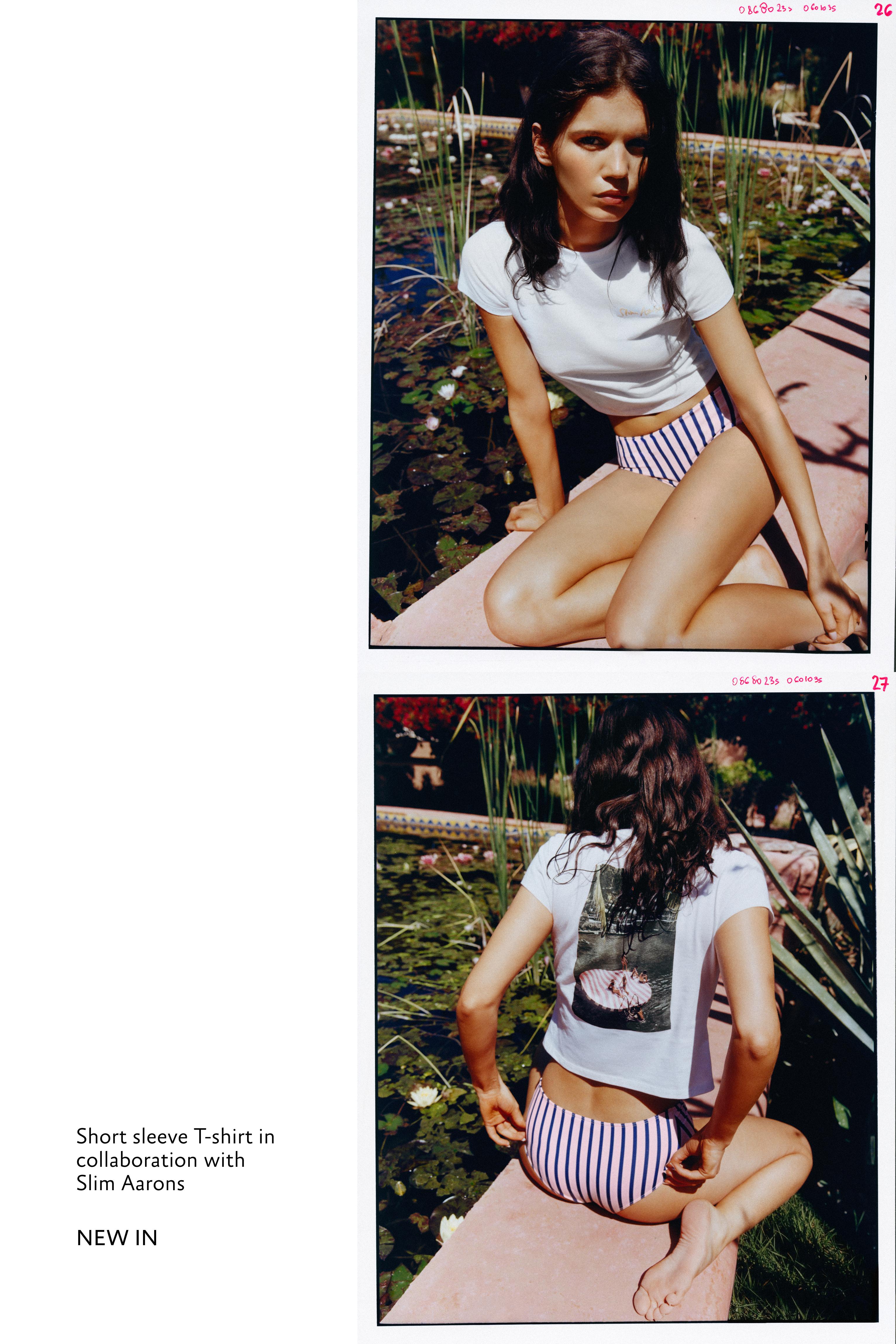 Slim Aarons T-shirt — White