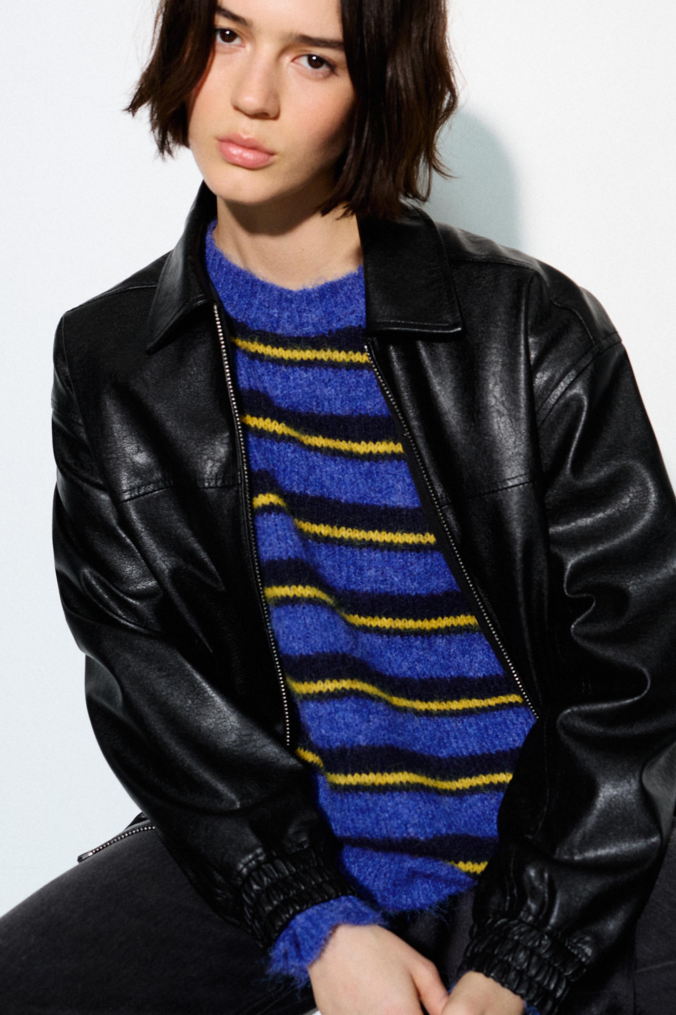 Suni Deri Baba Kesim Ceket - Görsel 57