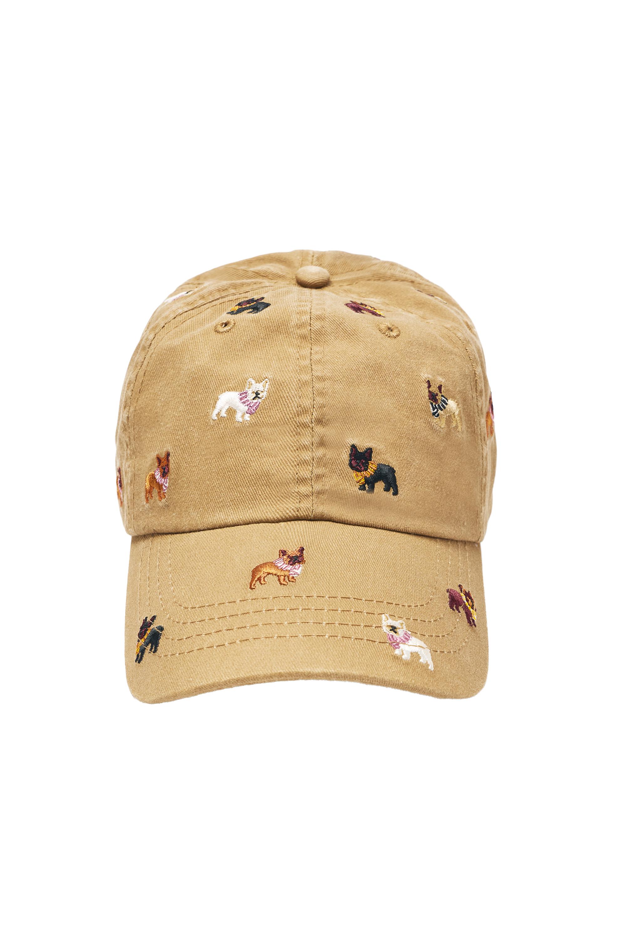 Pull&Bear Köpek işlemeli şapka görsel 3