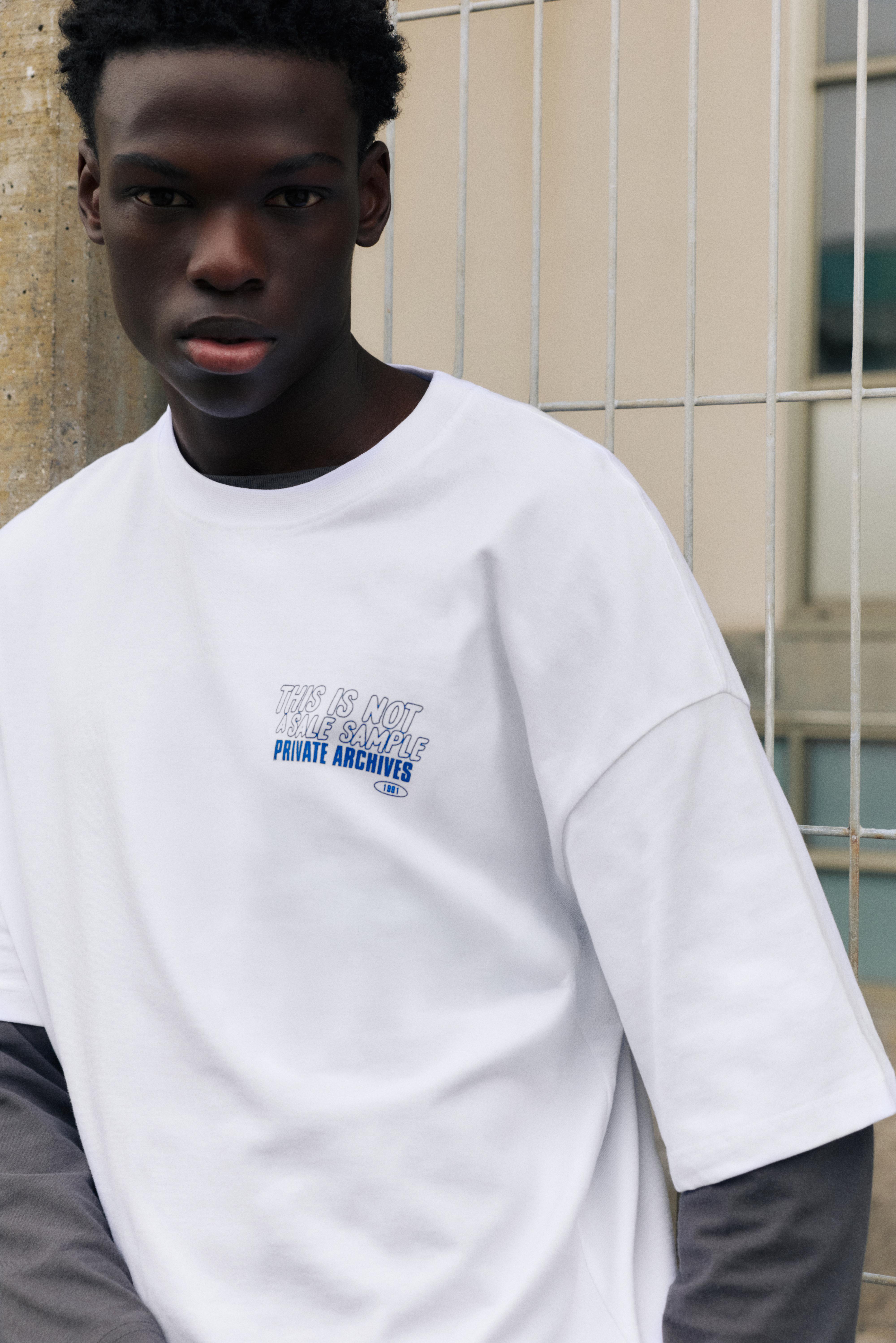 STWD Private Archives graphic T-shirt — White