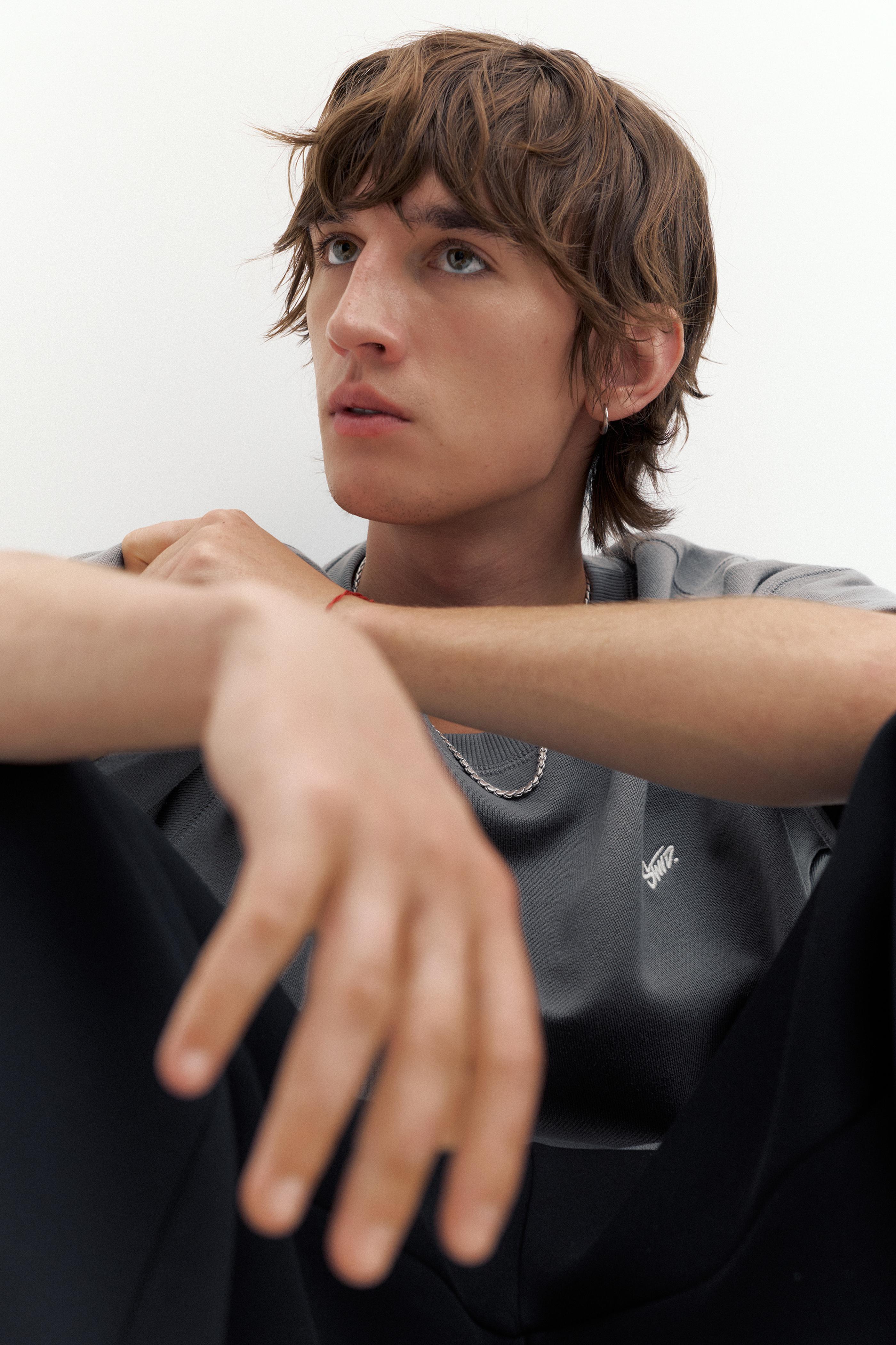 Short sleeve STWD sweatshirt — Grey